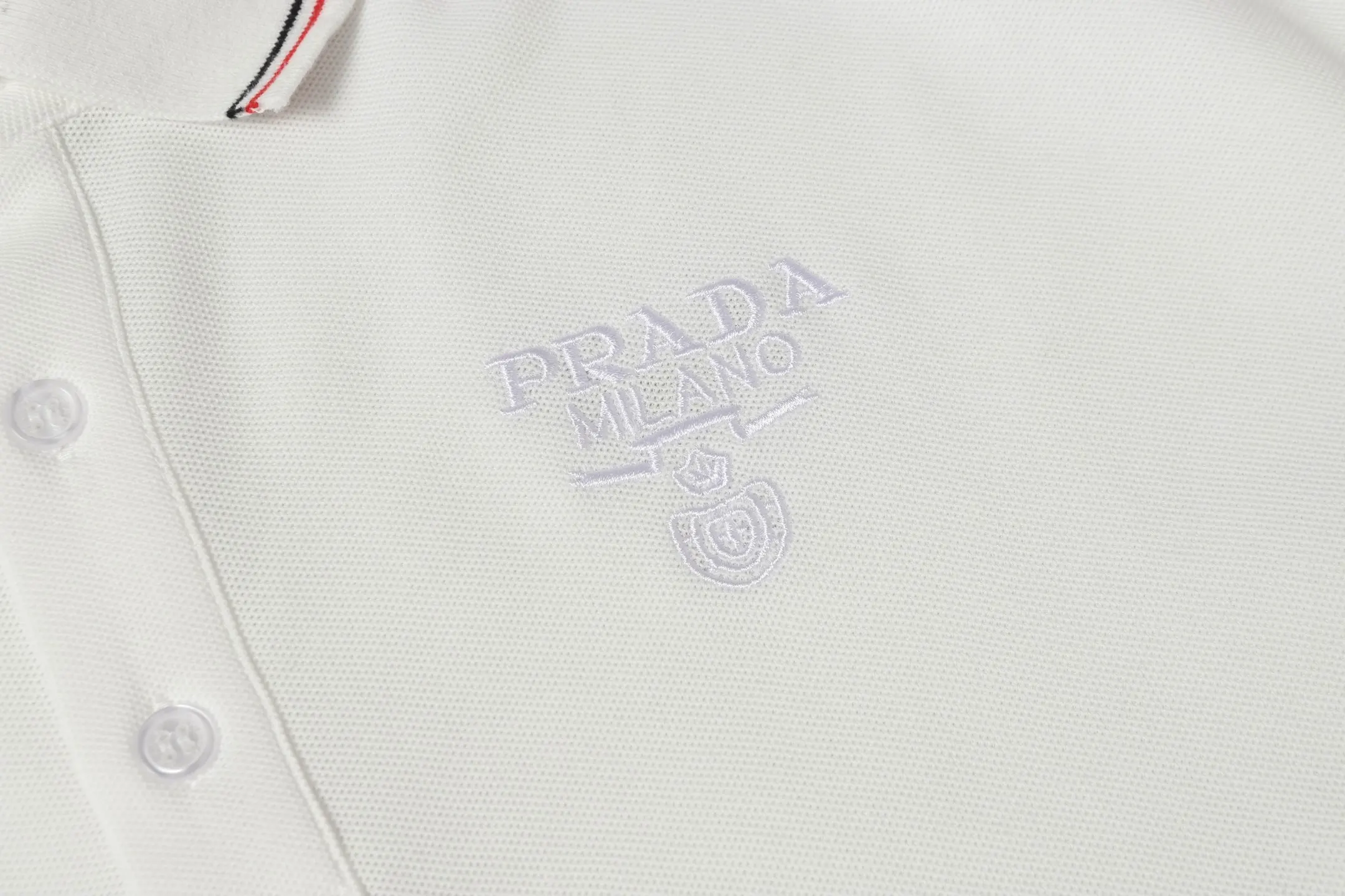 Logo-Embroidered Piqué Cotton Polo Shirt D9013734 — view 5
