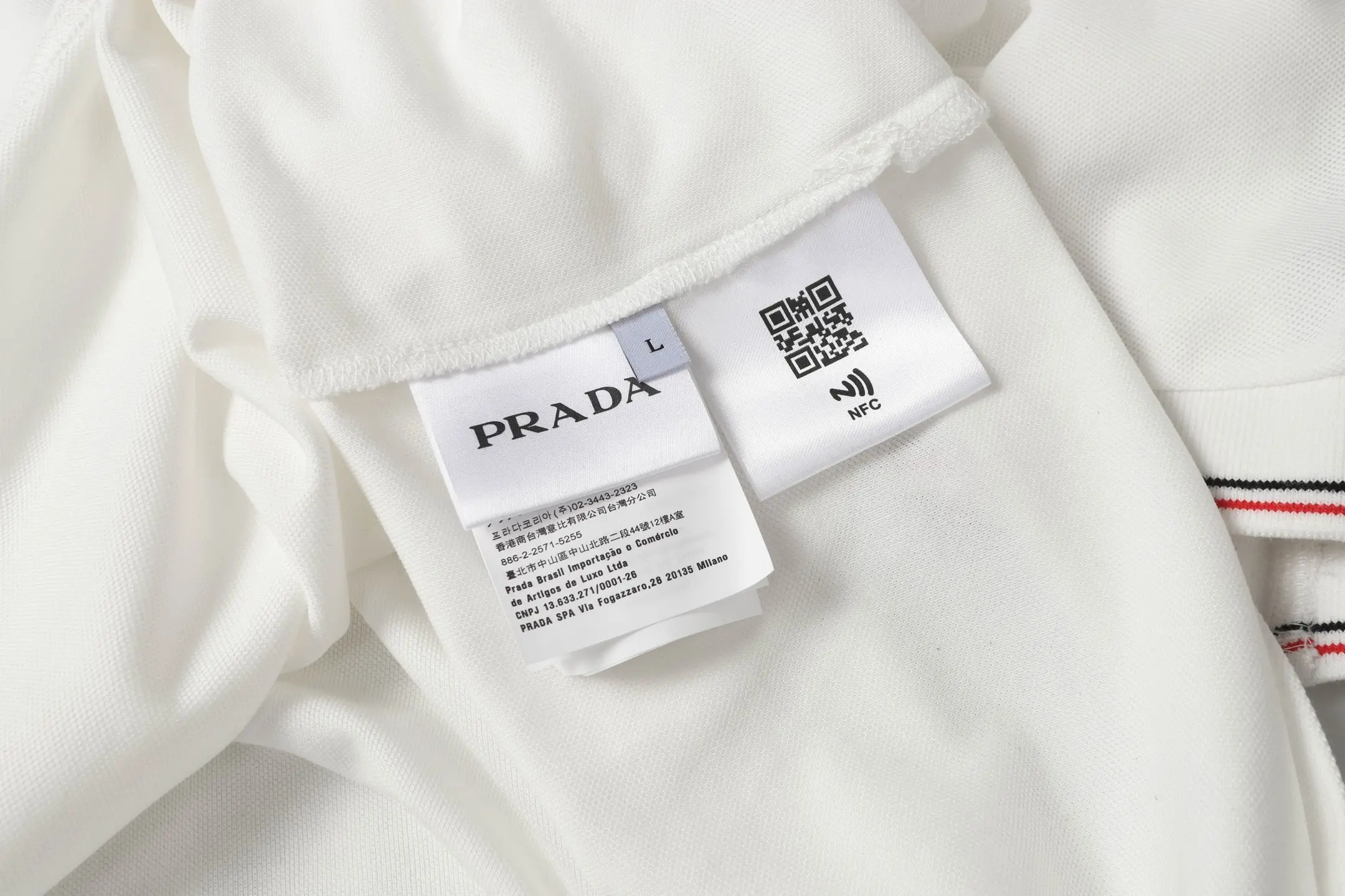 Logo-Embroidered Piqué Cotton Polo Shirt D9013734 — view 8
