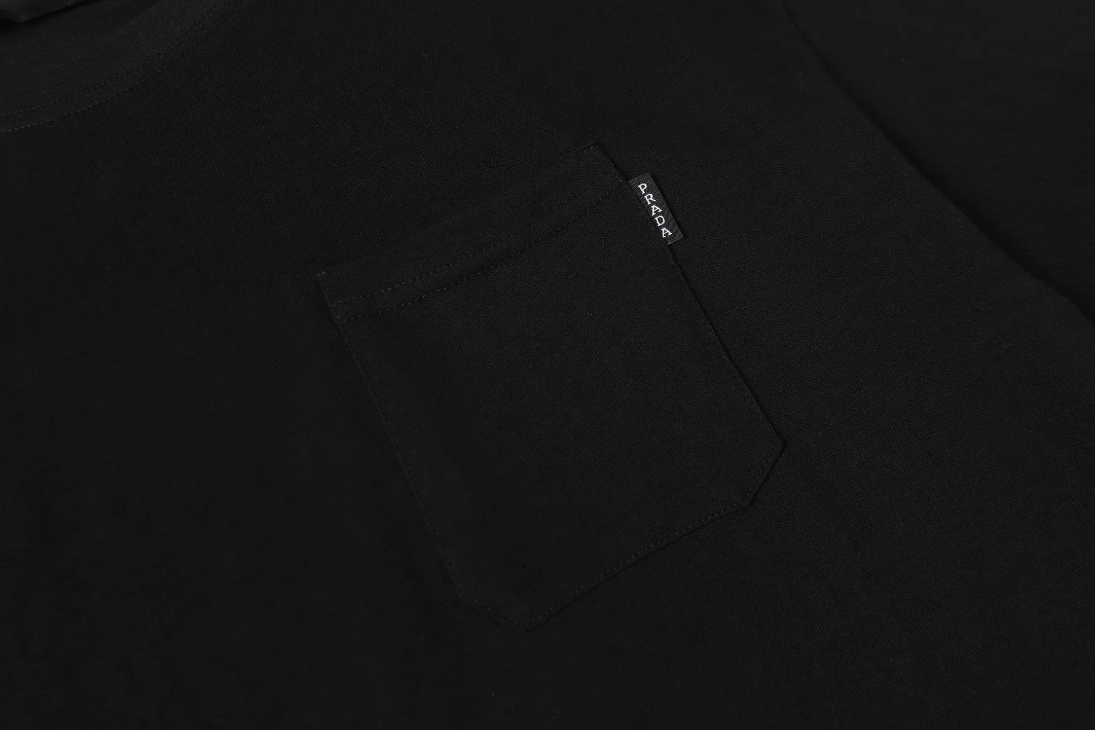 Logo-Label Pocket Cotton T-Shirt D9013725 — view 5