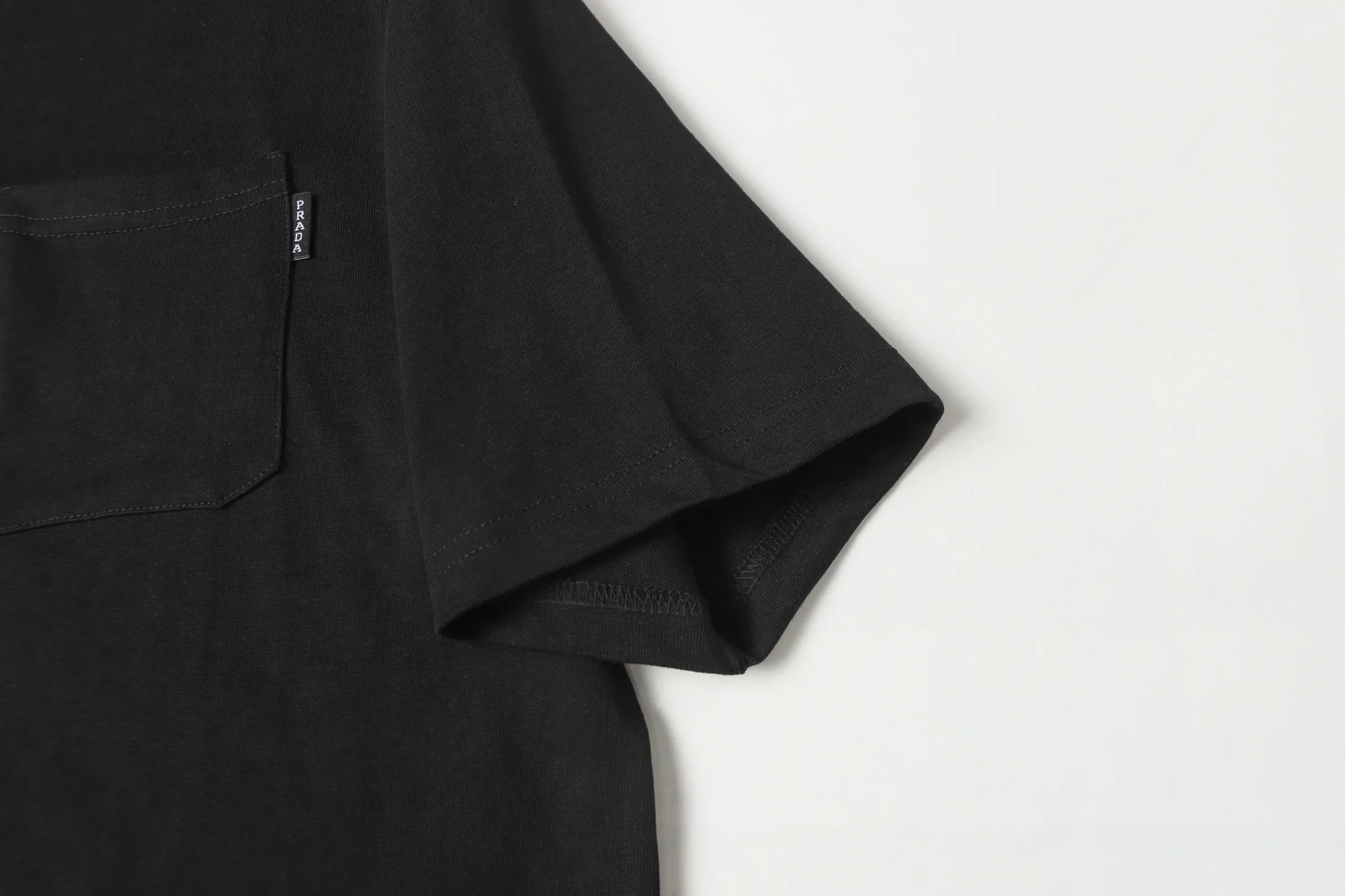 Logo-Label Pocket Cotton T-Shirt D9013725 — view 7