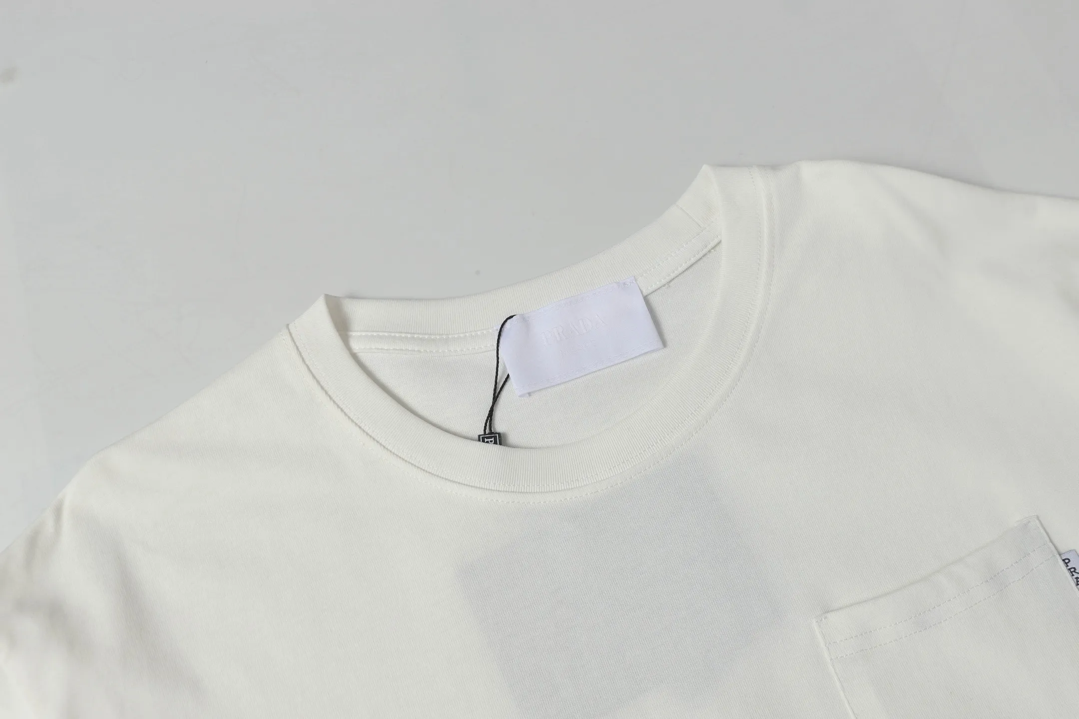 Logo-Label Pocket Cotton T-Shirt D9013724 — view 3