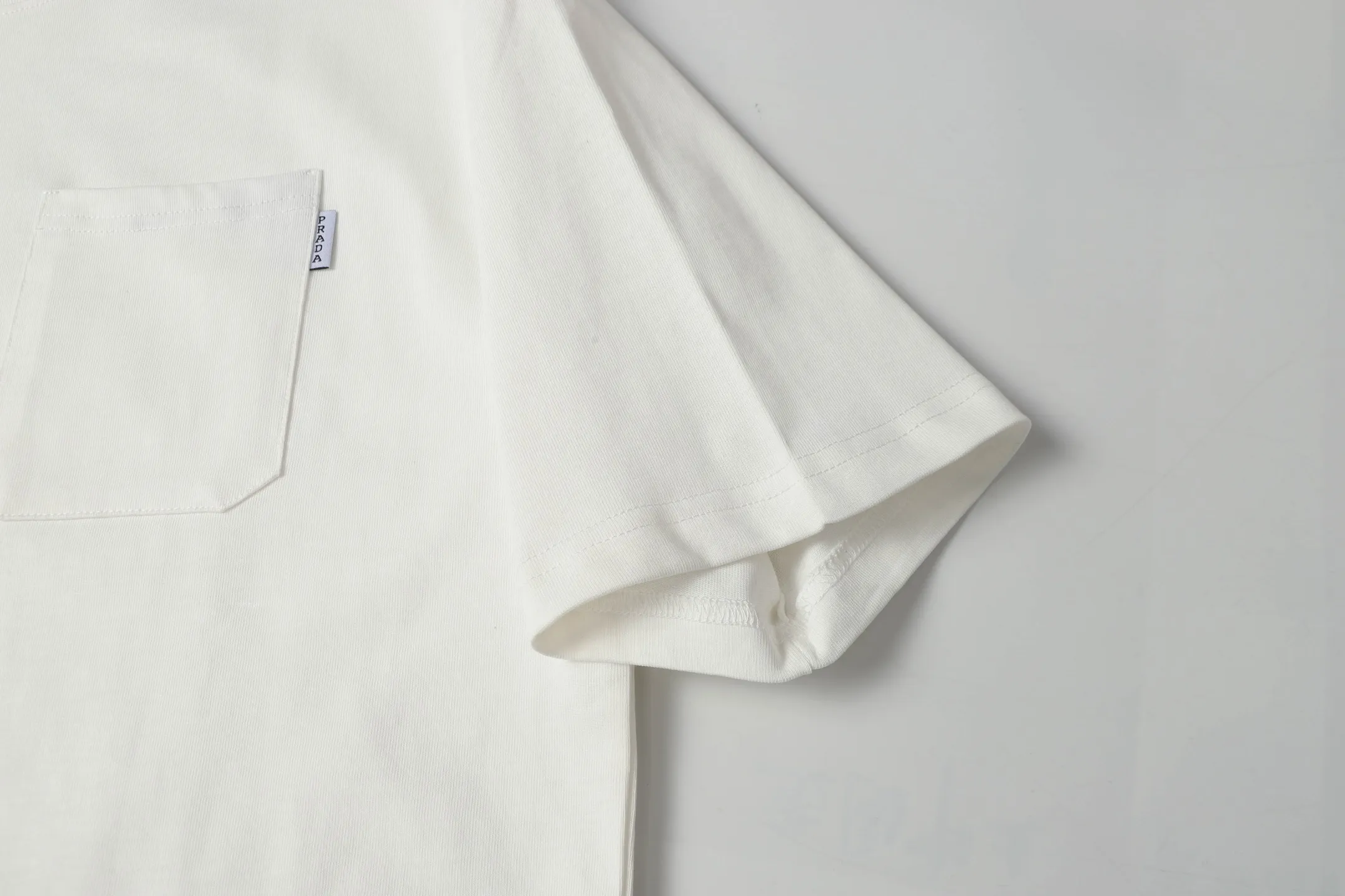 Logo-Label Pocket Cotton T-Shirt D9013724 — view 7