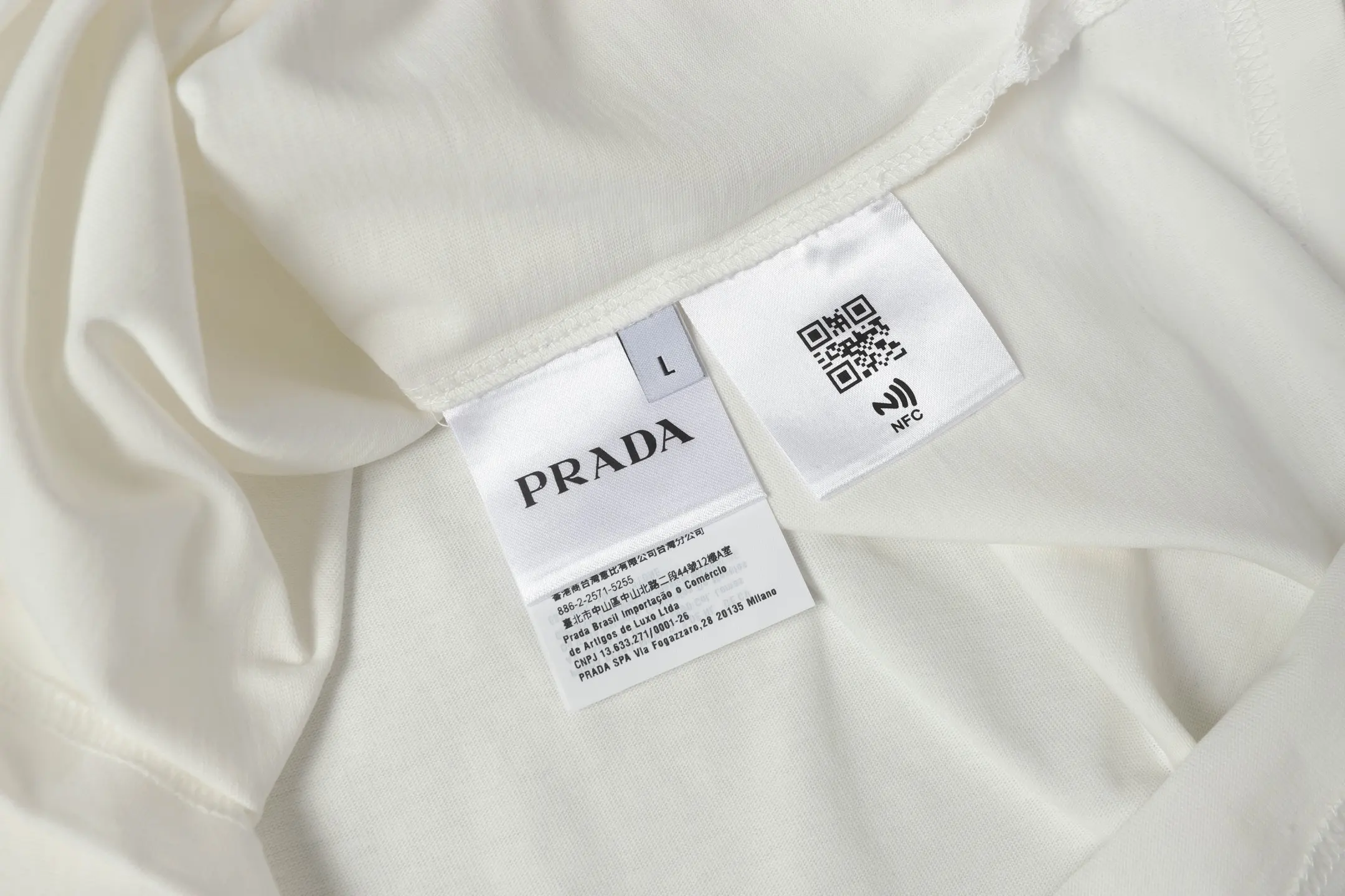 Logo-Label Pocket Cotton T-Shirt D9013724 — view 9