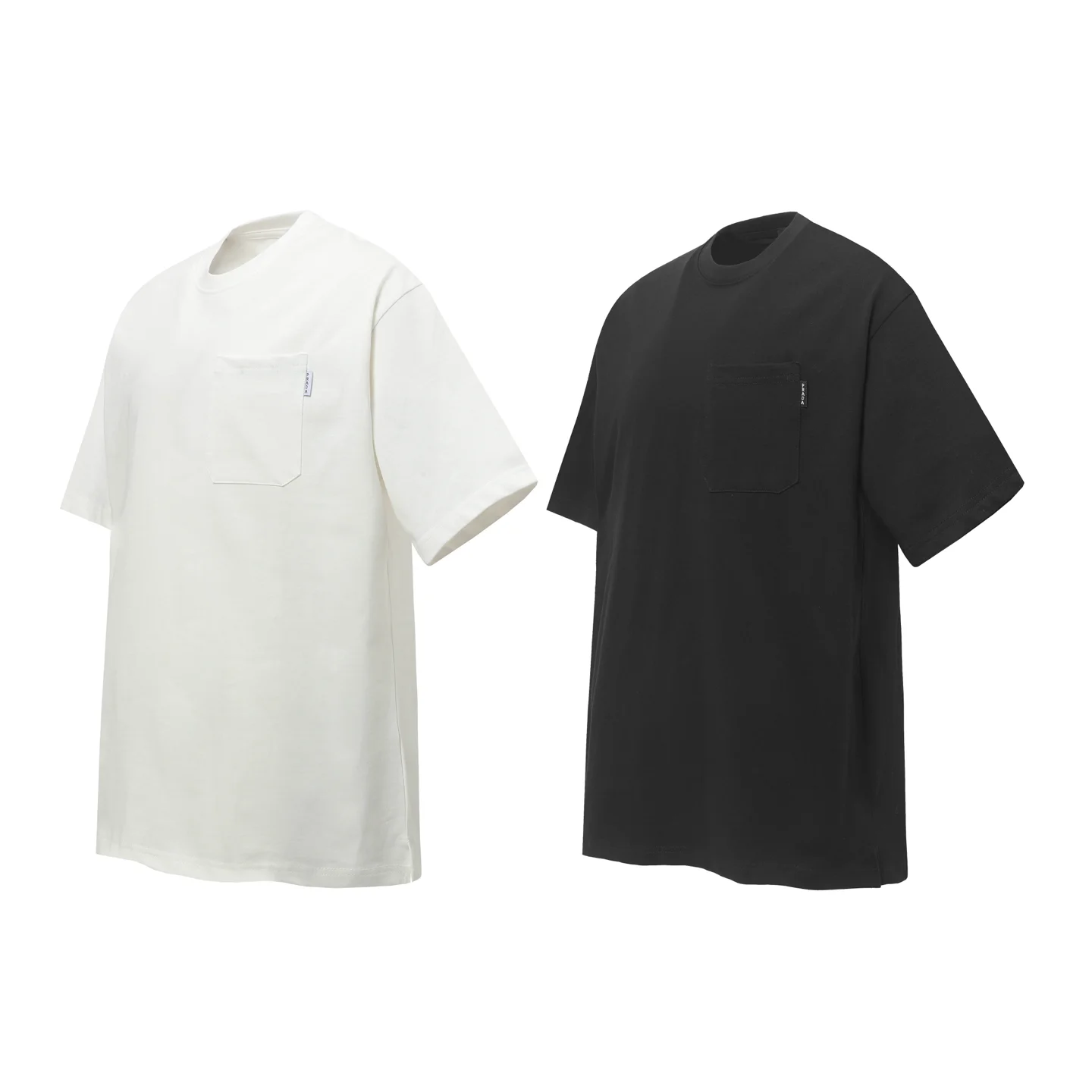 Logo-Label Pocket Cotton T-Shirt D9013726