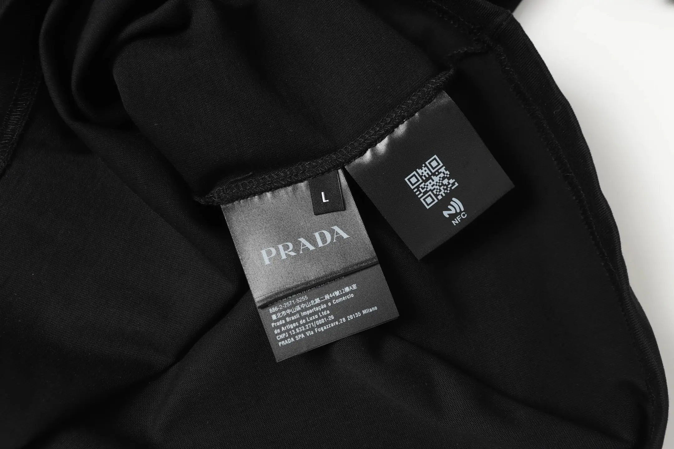 Leather Pocket Logo Cotton T-Shirt D9513722 — view 8