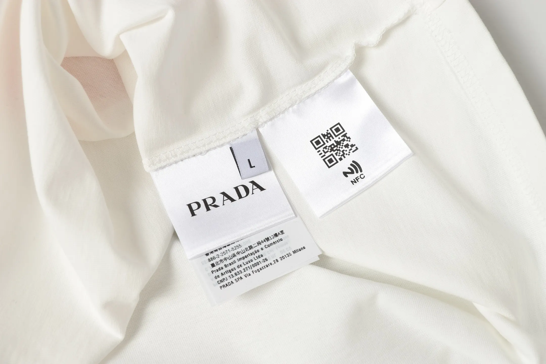 Hand-Painted Logo Cotton T-Shirt D9013713 — view 9