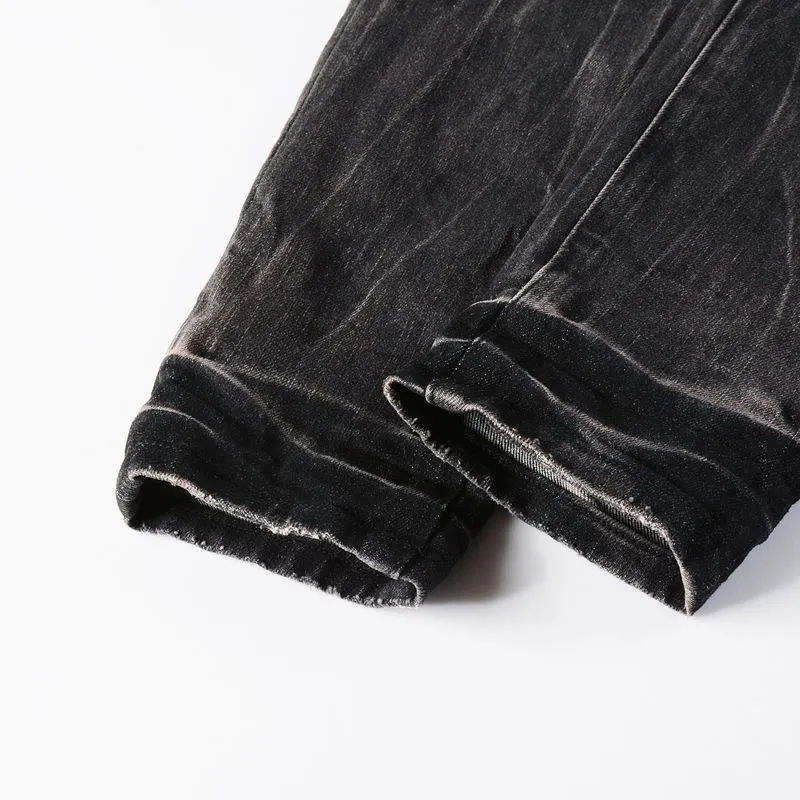 Purple Brand Washed Slim-Fit Jeans D15321863 — view 8