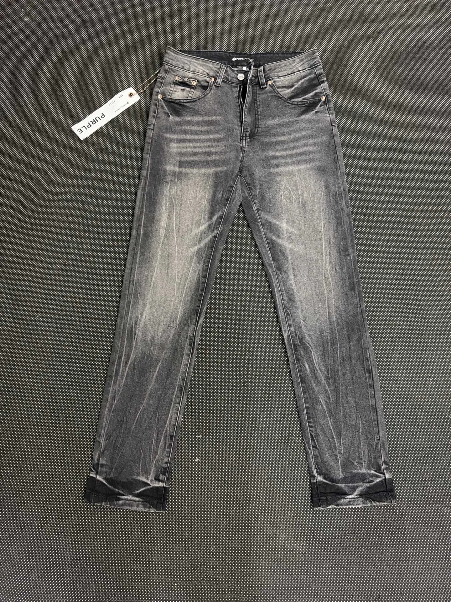 Purple Brand Washed Slim-Fit Jeans D15321863 — view 10