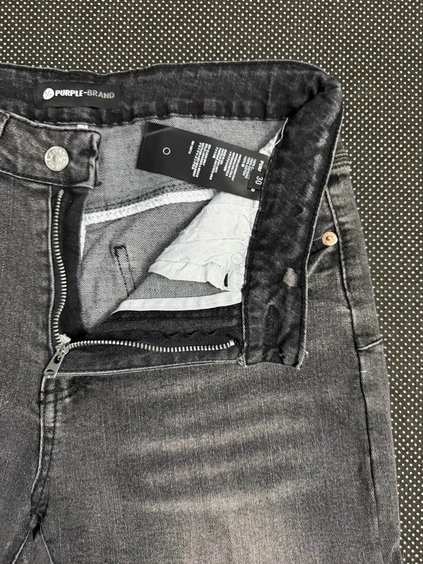 Purple Brand Washed Slim-Fit Jeans D15321863 — view 13