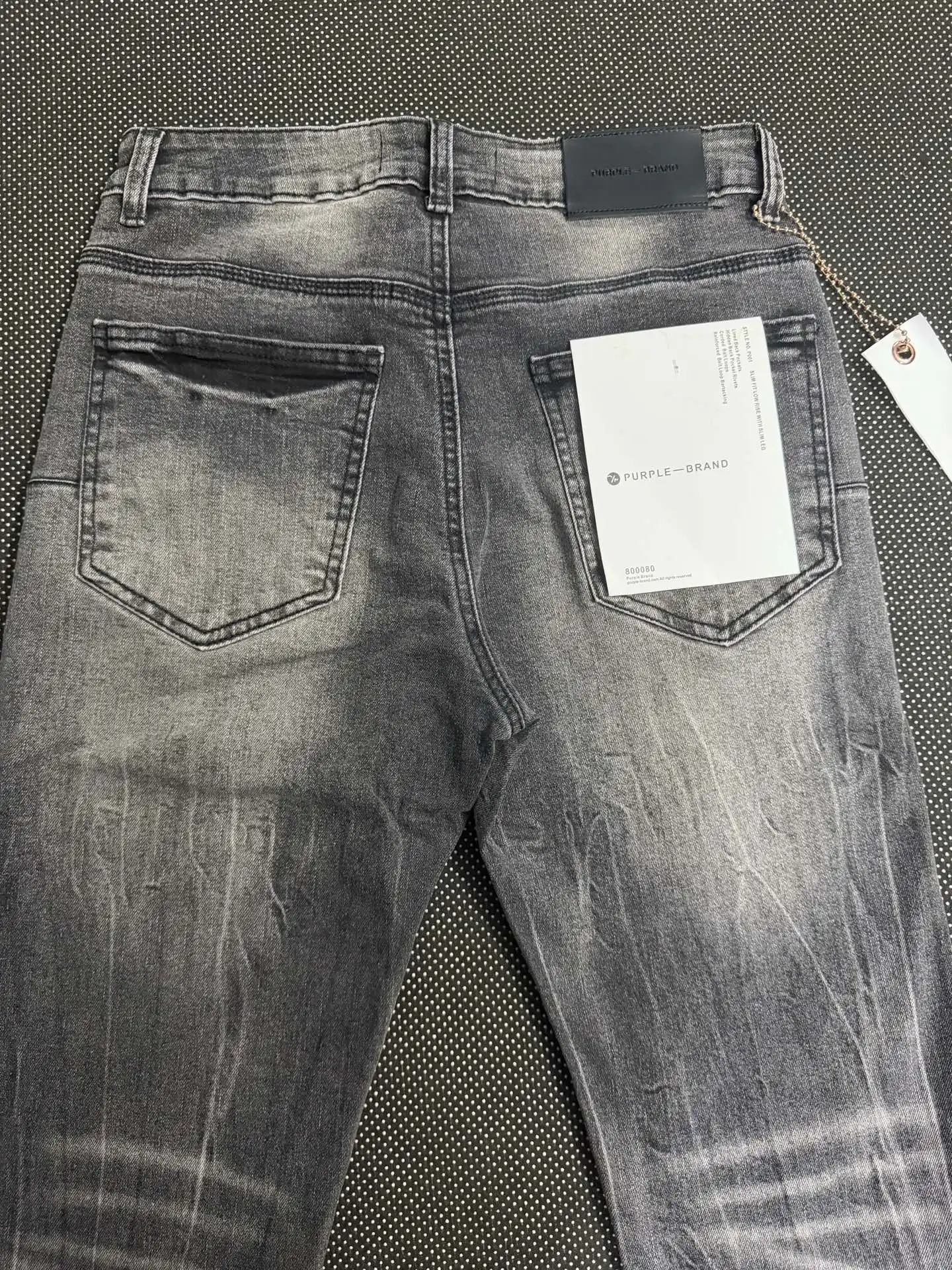 Purple Brand Washed Slim-Fit Jeans D15321863 — view 14