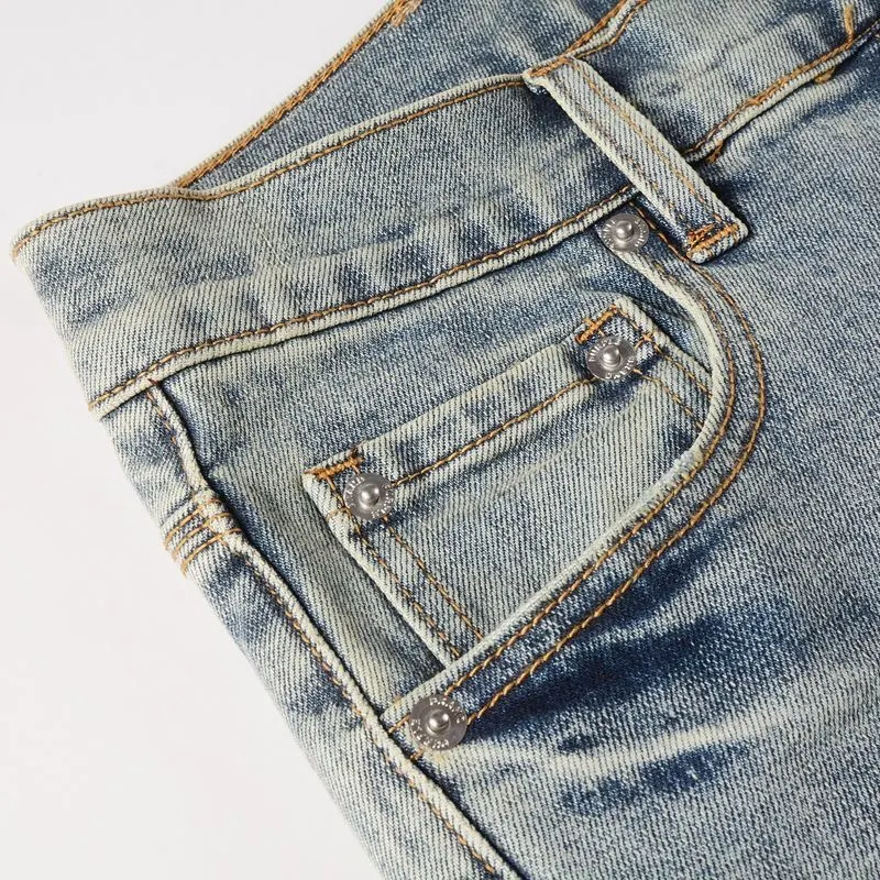 Distressed Paint-Splatter Slim-Fit Jeans D16021860 — view 4