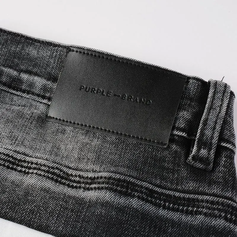Distressed Washed Slim-Fit Jeans D16021858 — view 7