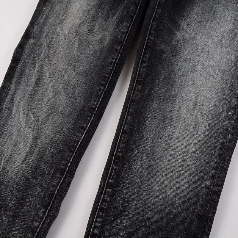 Distressed Washed Slim-Fit Jeans D16021858 — view 8