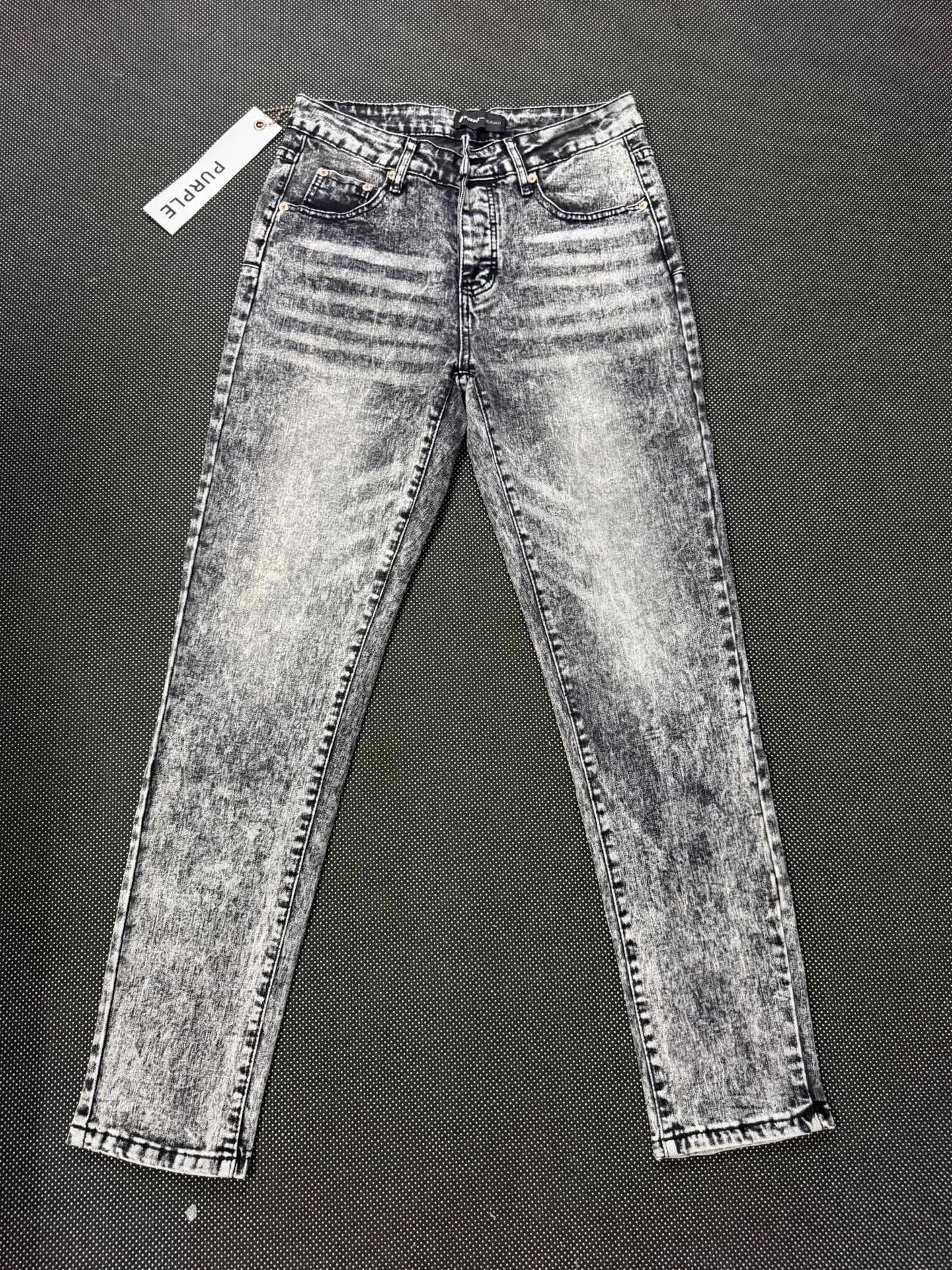 Distressed Washed Slim-Fit Jeans D16021858 — view 11