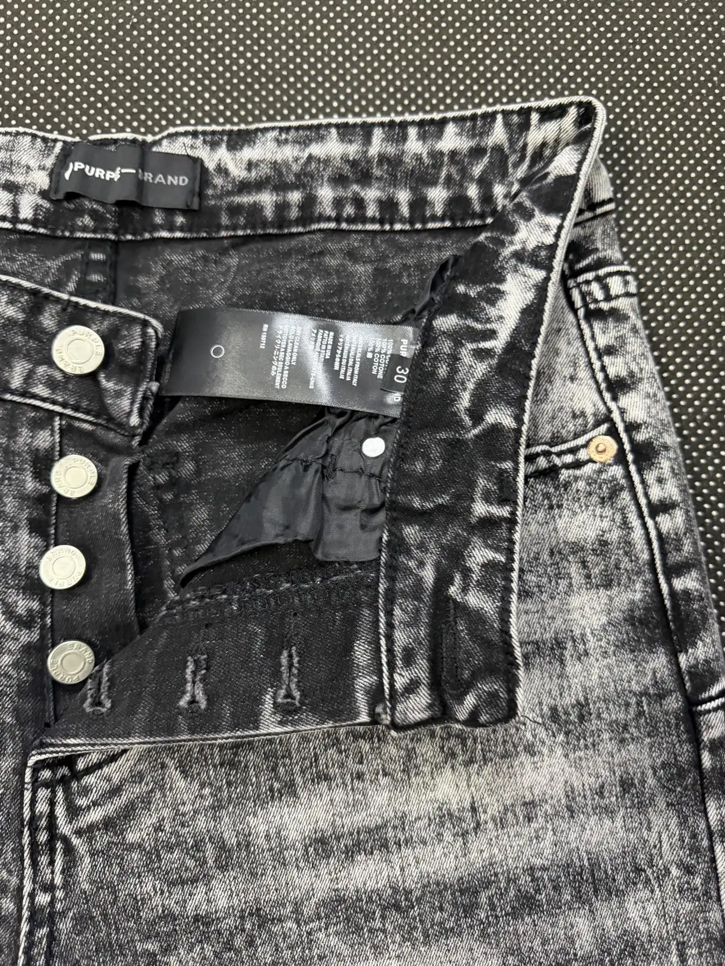 Distressed Washed Slim-Fit Jeans D16021858 — view 14