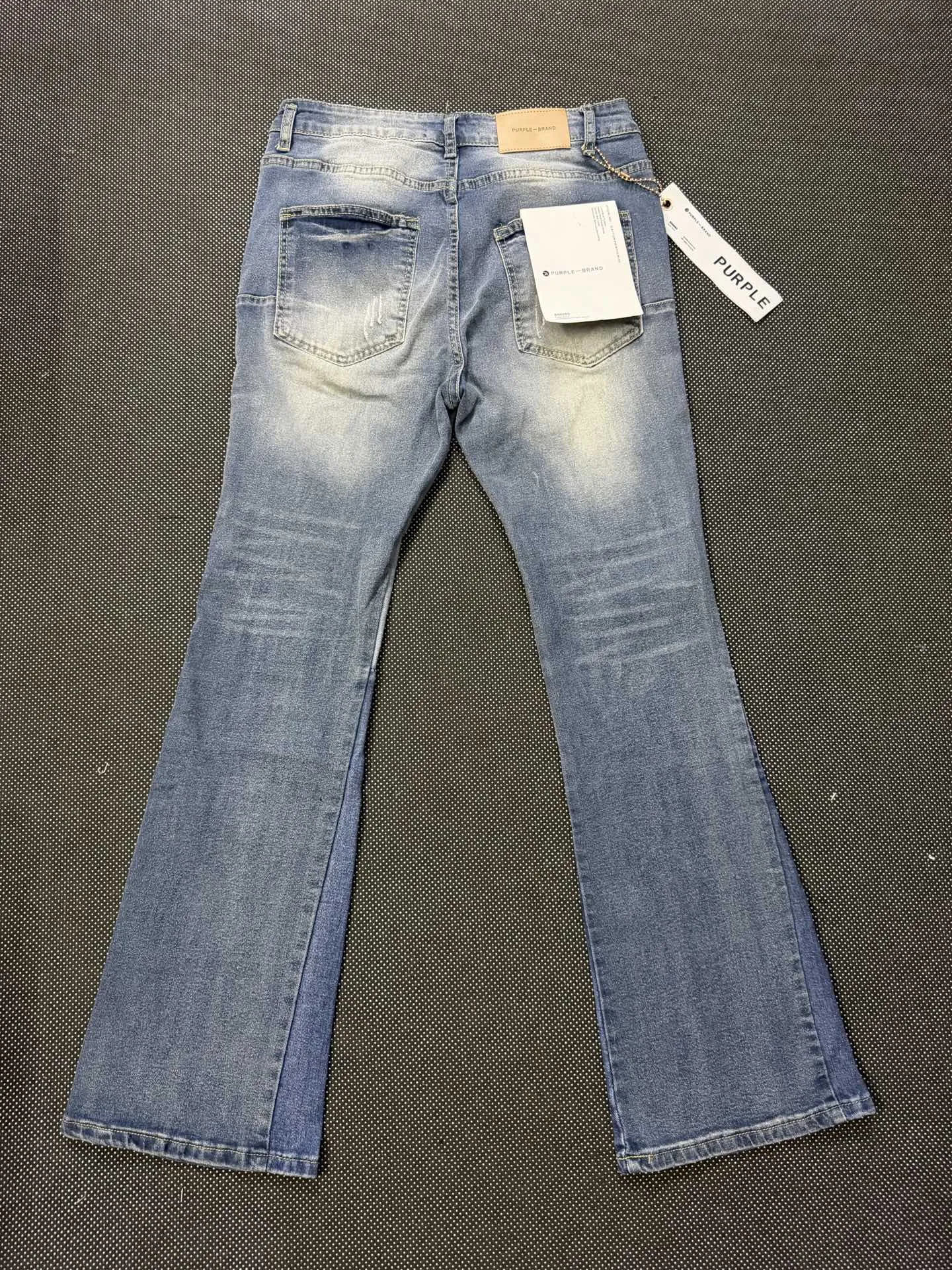 Distressed Flare-Leg Denim Jeans D16021844 — view 2