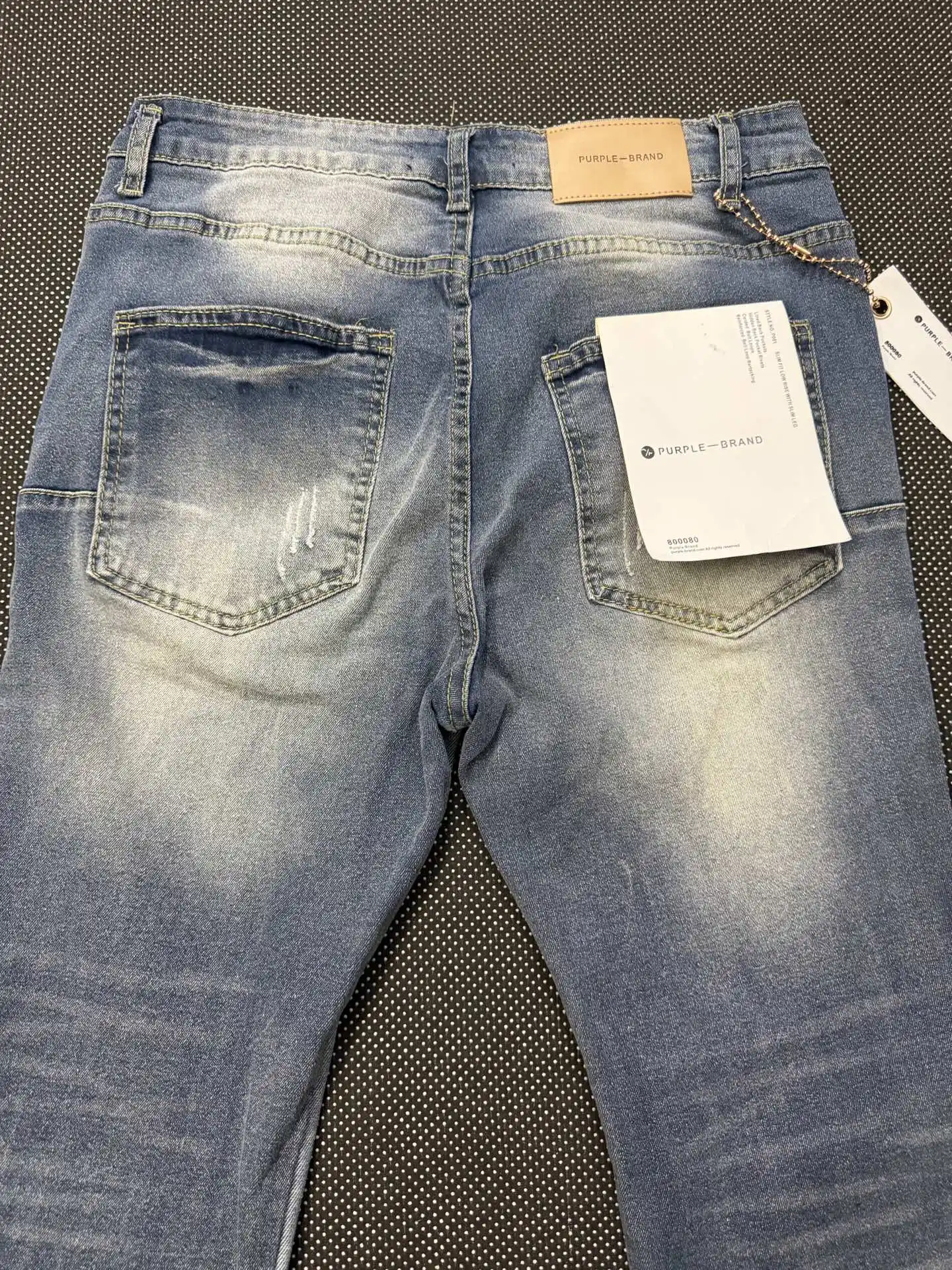 Distressed Flare-Leg Denim Jeans D16021844 — view 5
