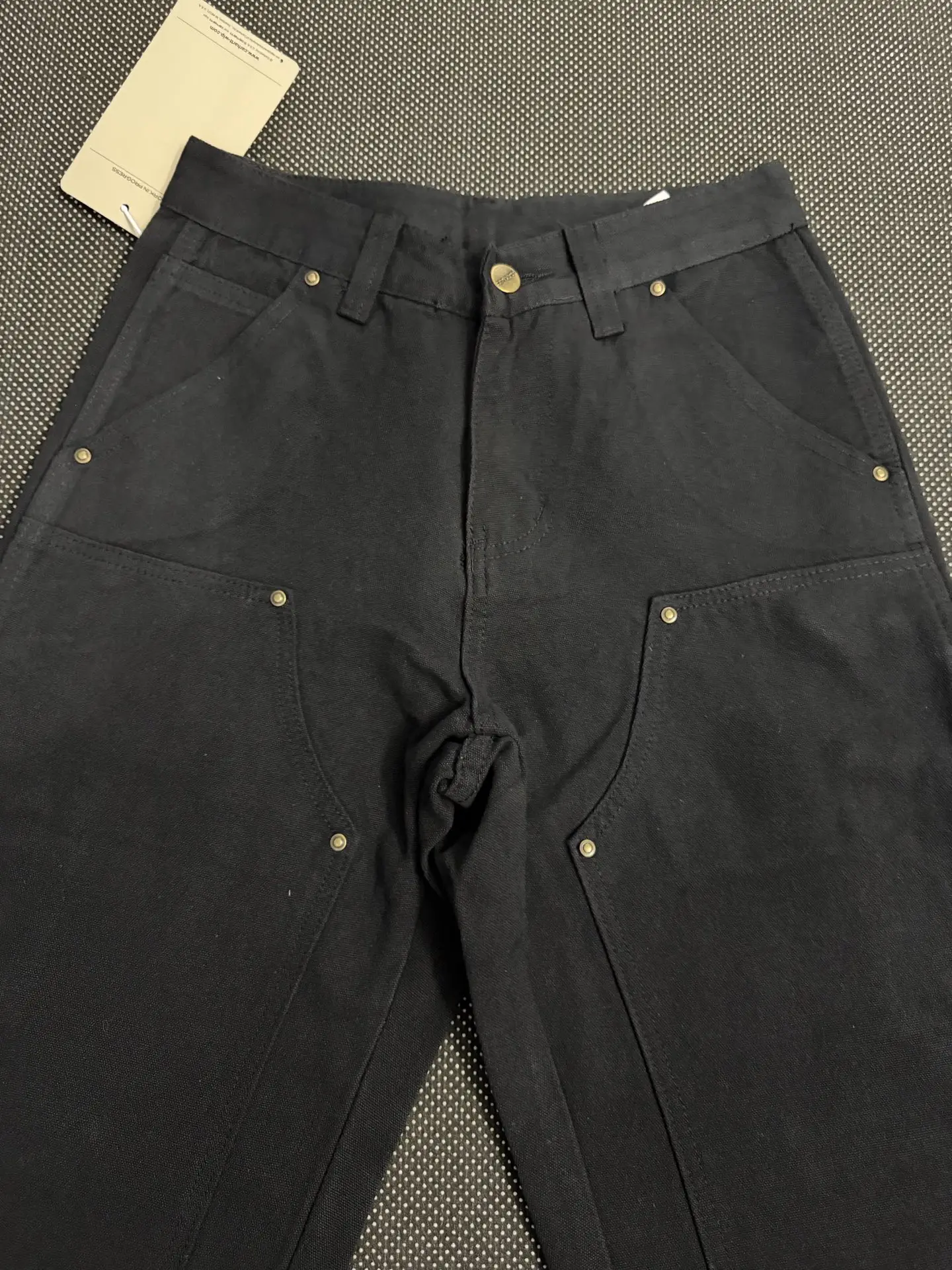 Double-Knee Straight-Leg Carpenter Jeans D18021837 — view 2