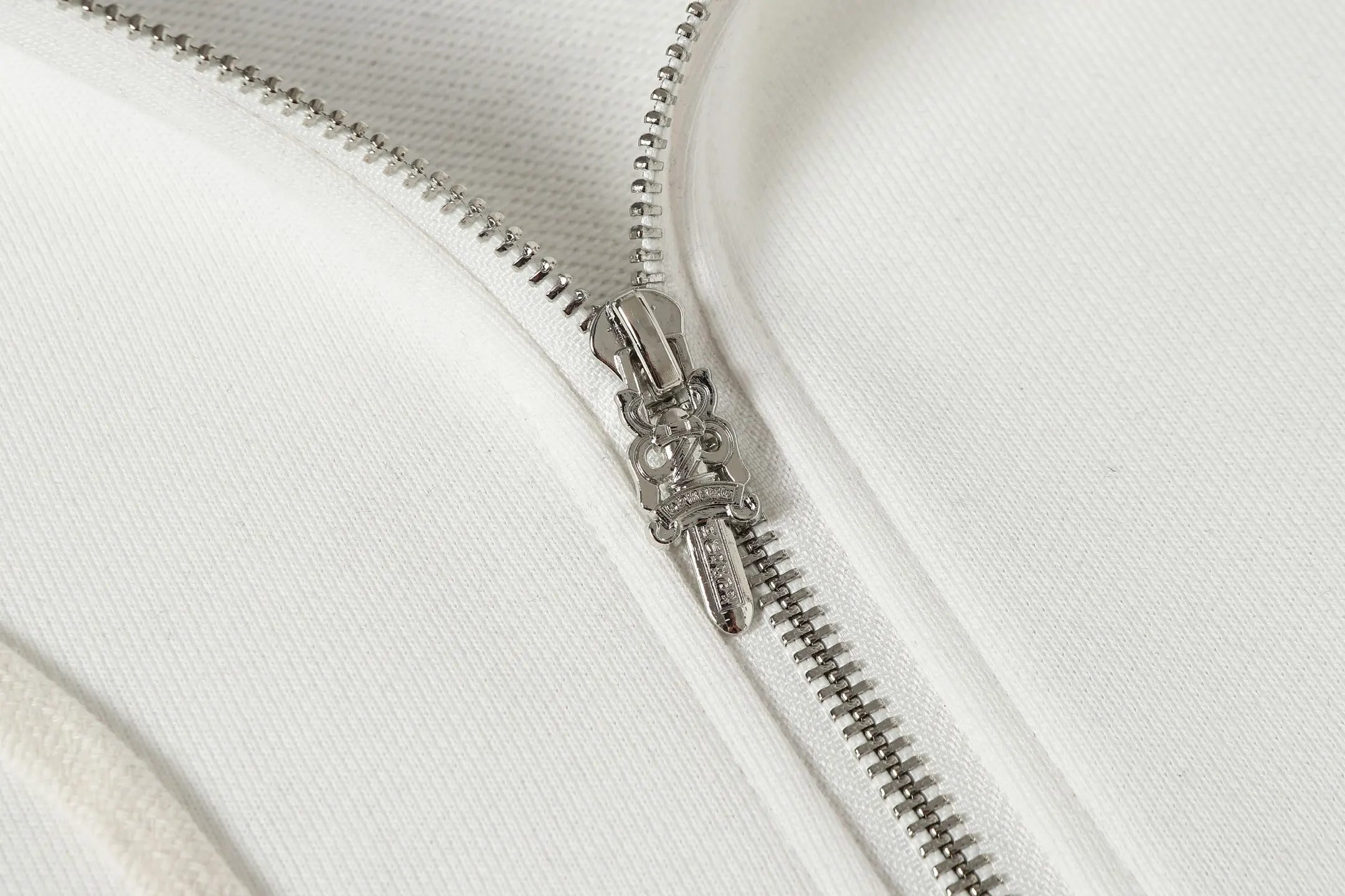Logo Print Zip-Up Hoodie D15013501 — view 4