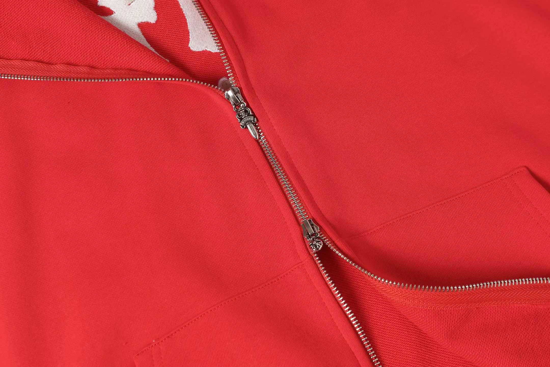Logo-Embroidered Zip-Up Hoodie D15513576 — view 9