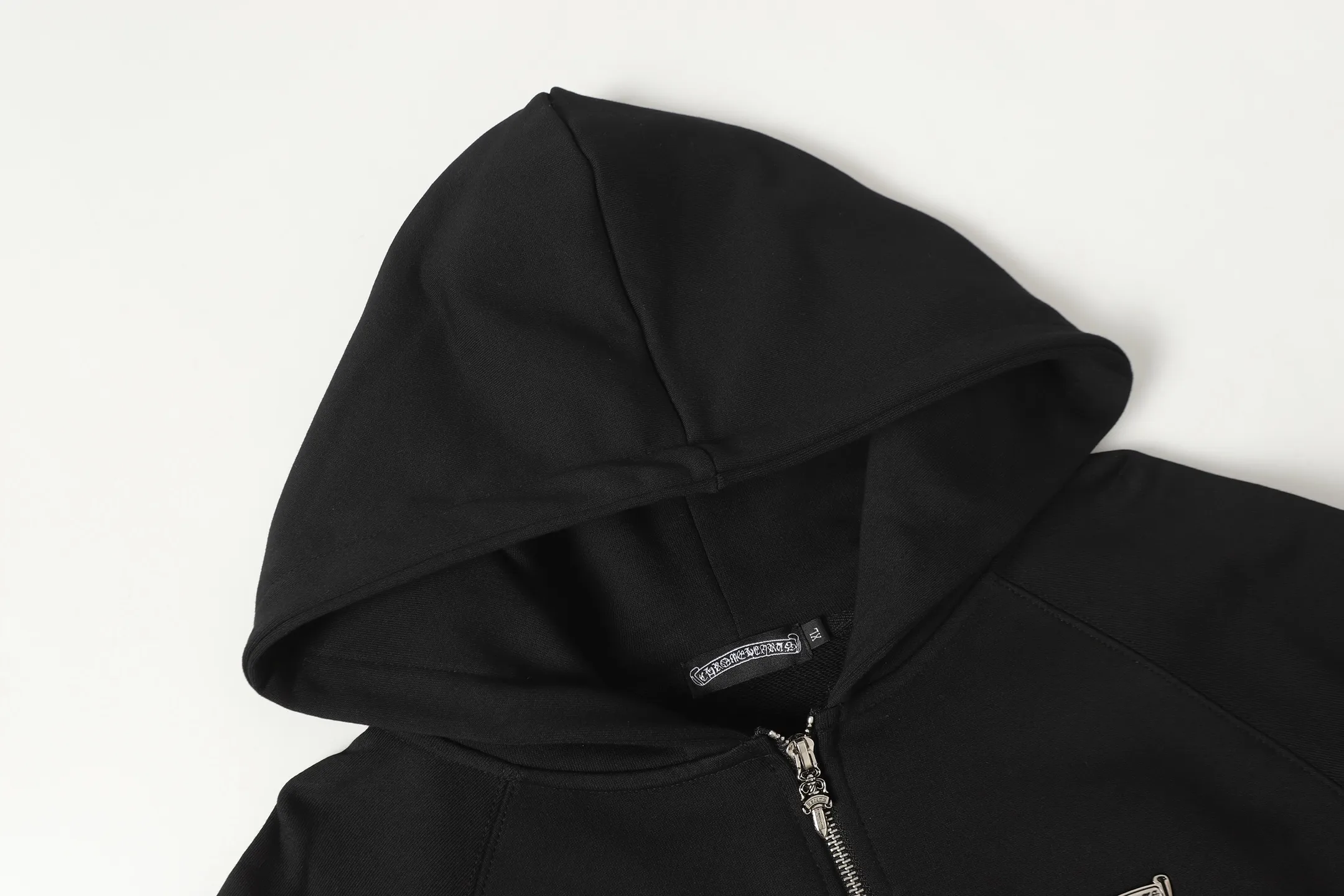 Logo-Print Zip-Up Hoodie D15513575 — view 4
