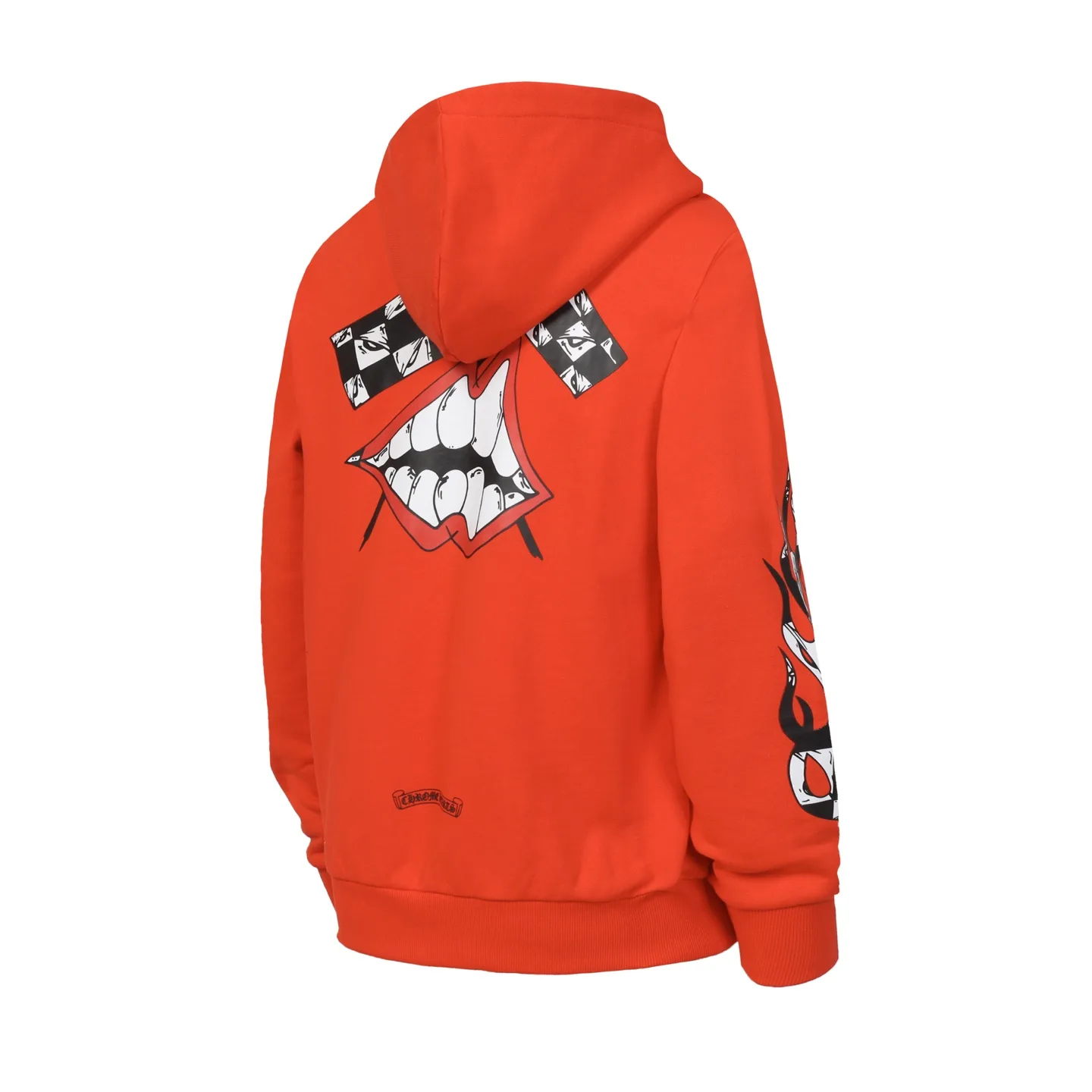 Logo Print Zip-Up Hoodie D15013465 — view 3