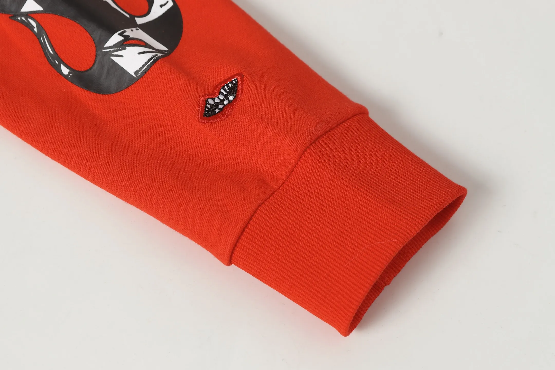 Logo Print Zip-Up Hoodie D15013465 — view 8