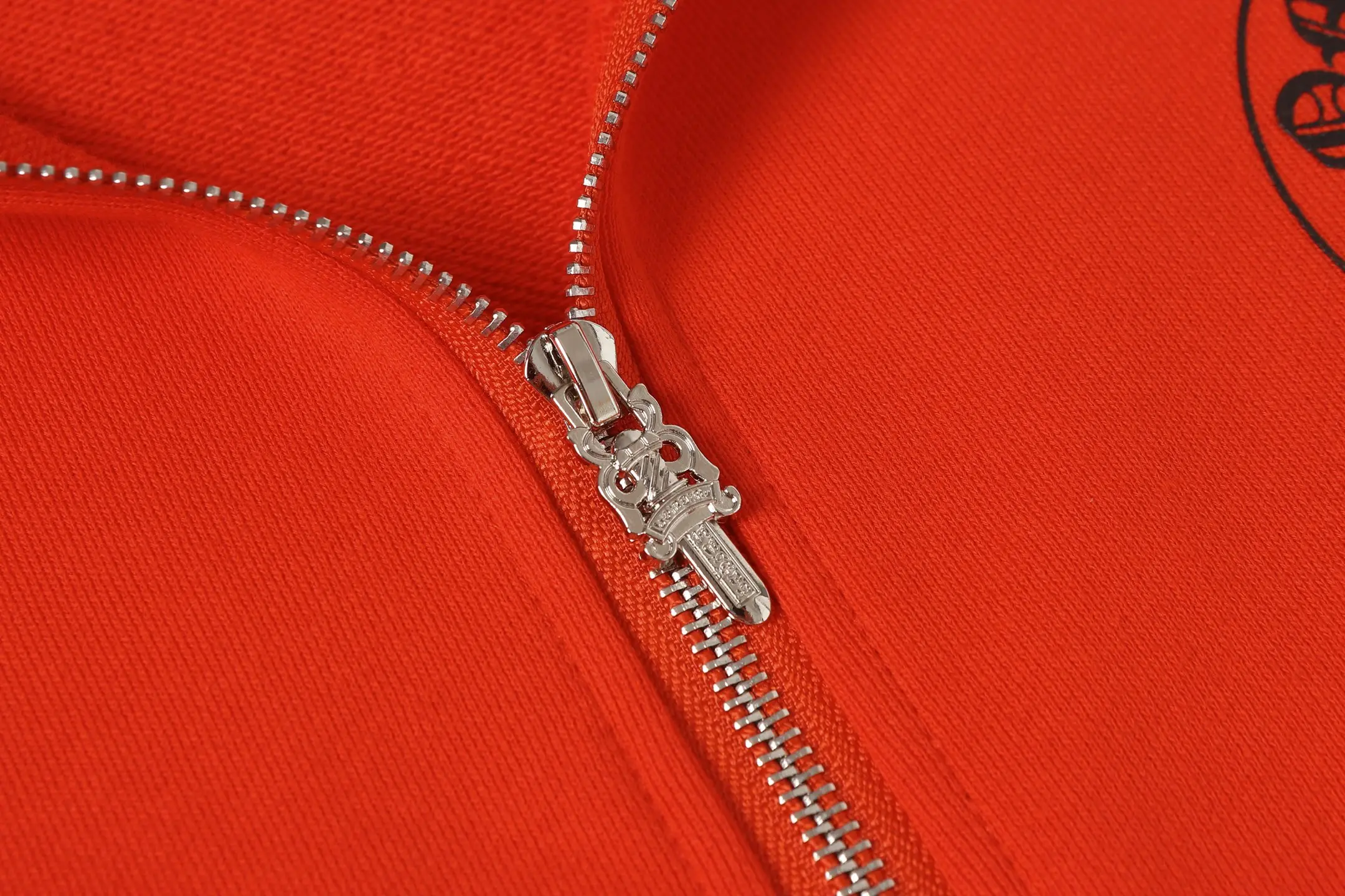 Logo Print Zip-Up Hoodie D15013465 — view 10
