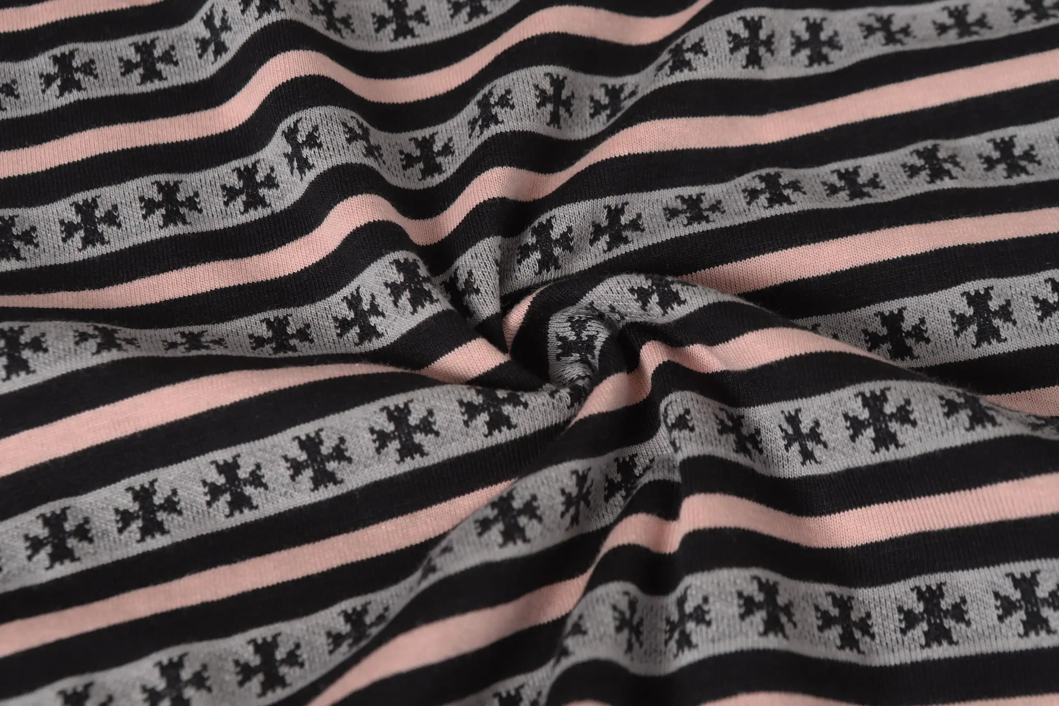 Striped Logo-Embroidered Cotton T-Shirt D10013749 — view 13