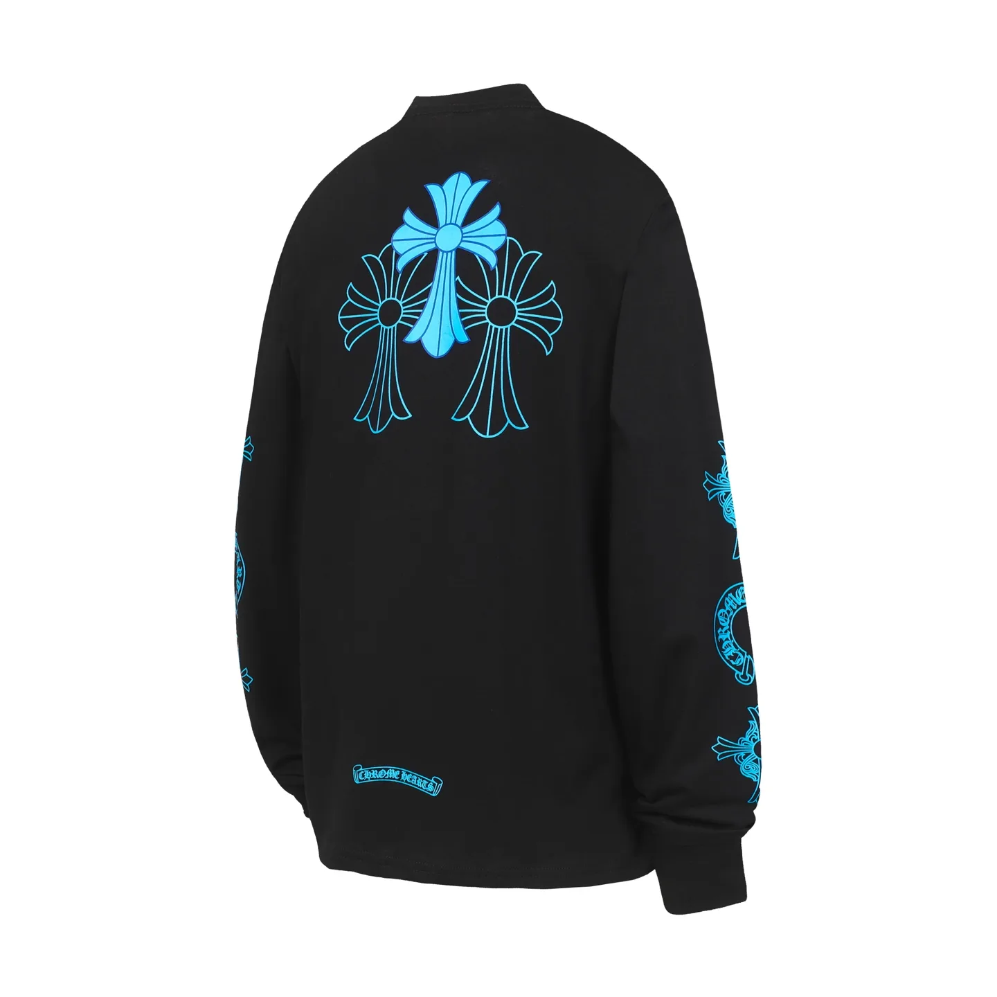 Logo Print Long-Sleeve Cotton T-Shirt D10013497 — view 2