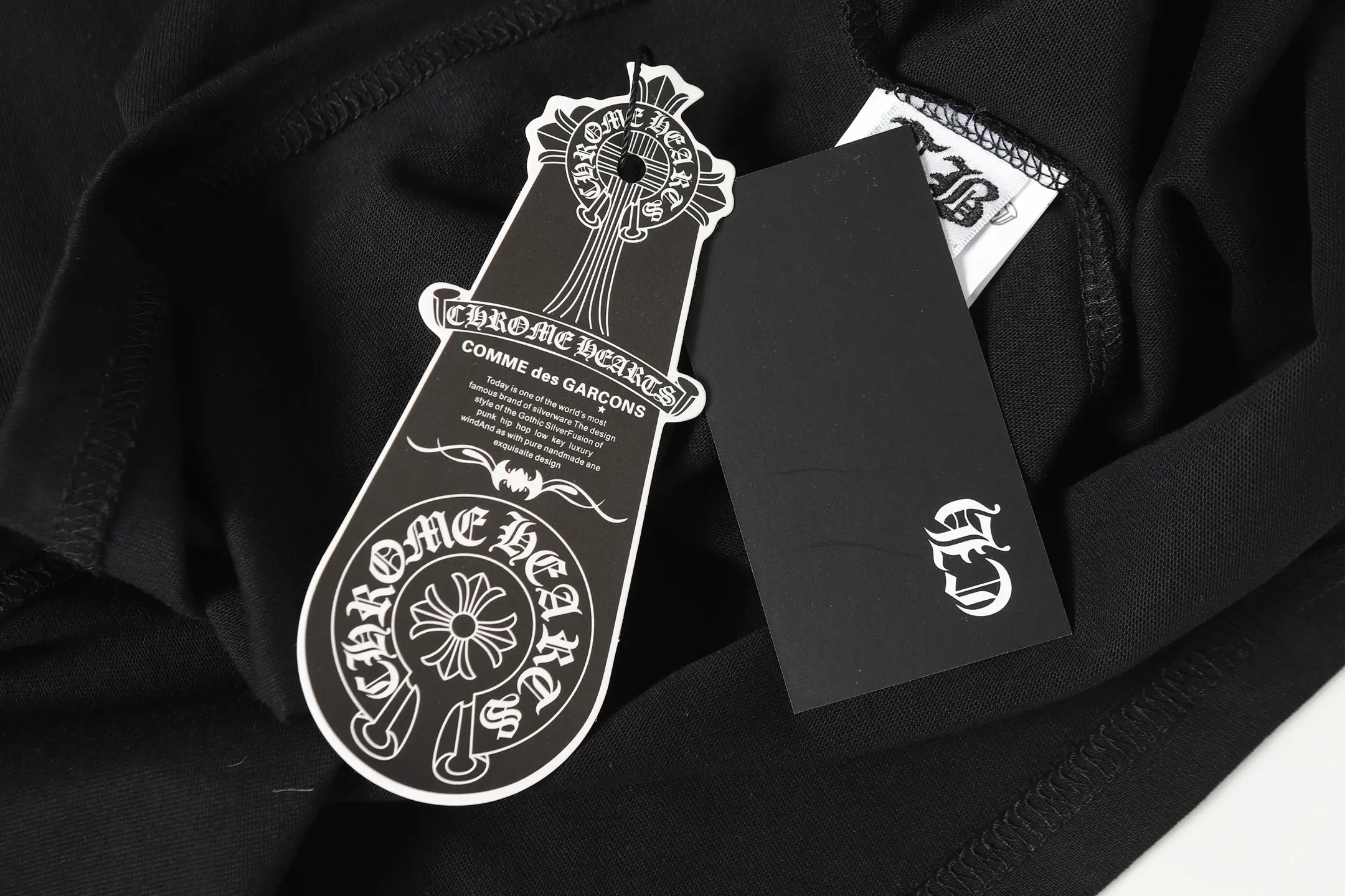 Logo Print Long-Sleeve Cotton T-Shirt D10013497 — view 10