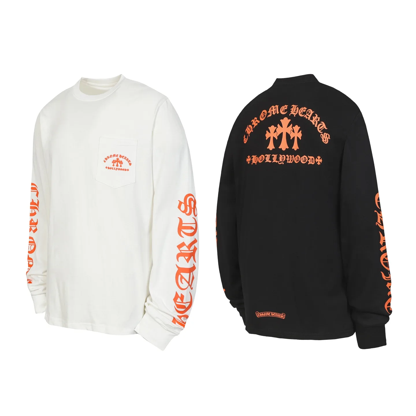 Logo Print Long-Sleeved T-Shirt D10013496