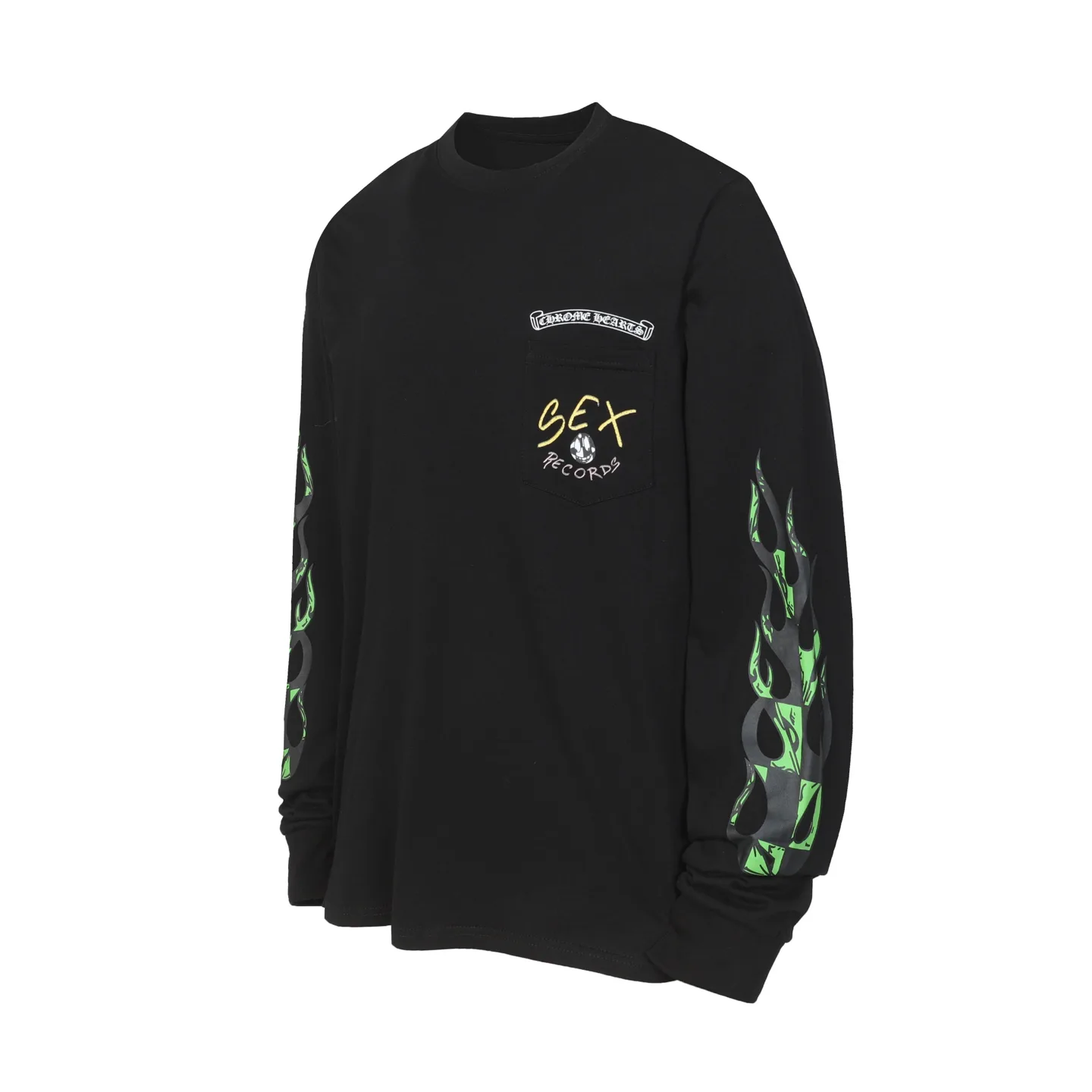 Sex Records Graffiti Print Long-Sleeve T-Shirt D10013492 — view 2