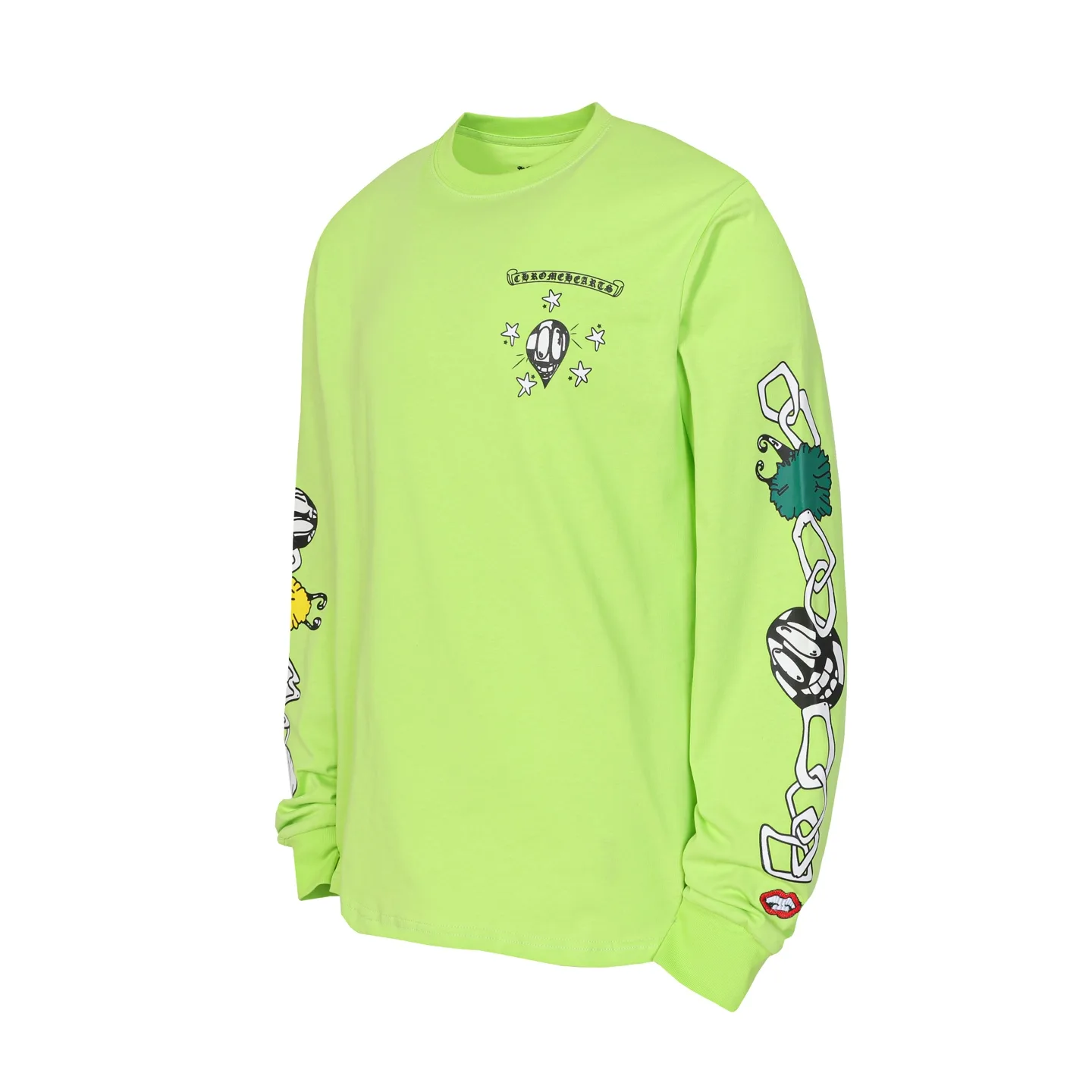 Graffiti Print Long-Sleeve T-Shirt D10013472 — view 2