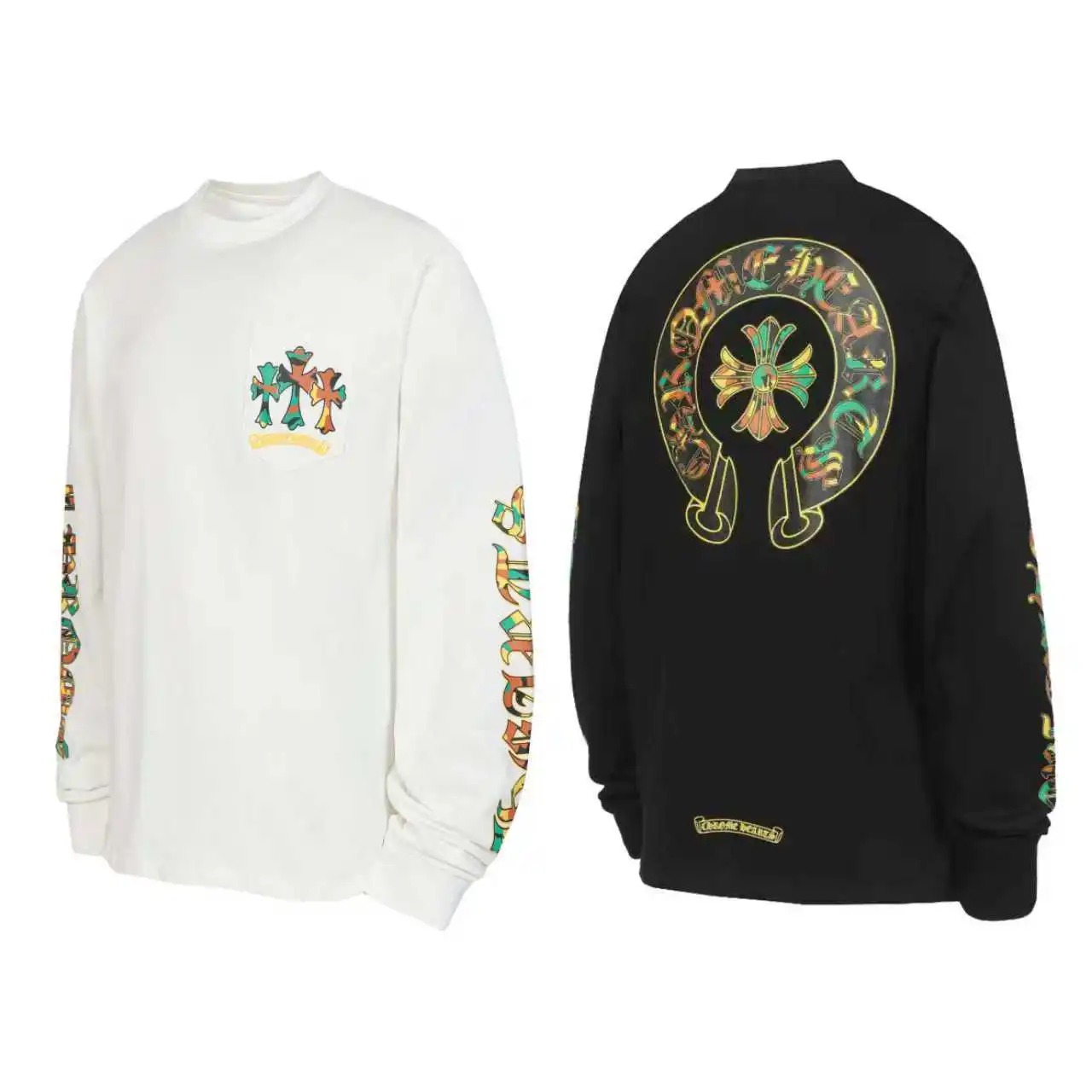 Horseshoe Logo Long-Sleeve T-Shirt D10013488