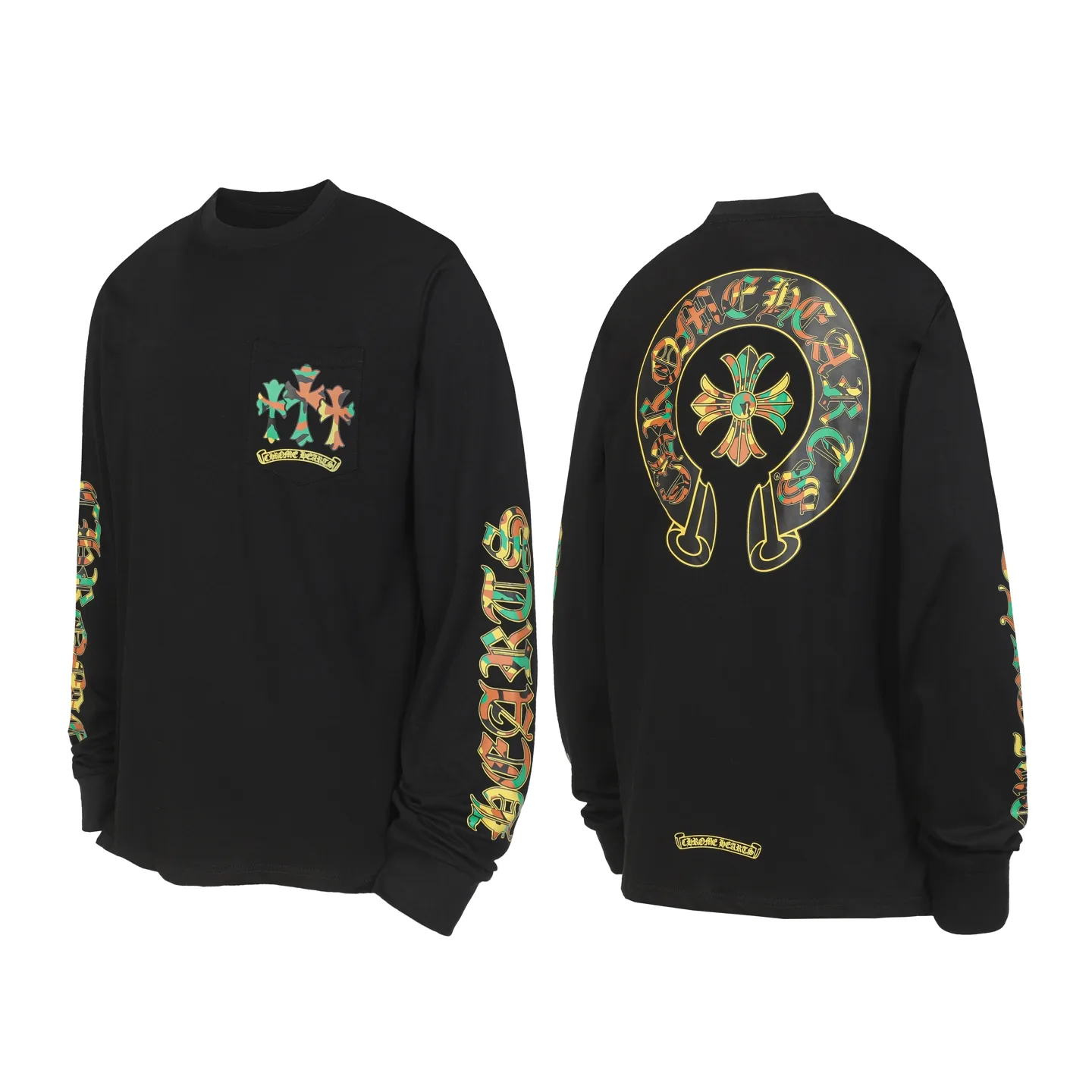 Logo Print Long-Sleeve T-Shirt D10013486