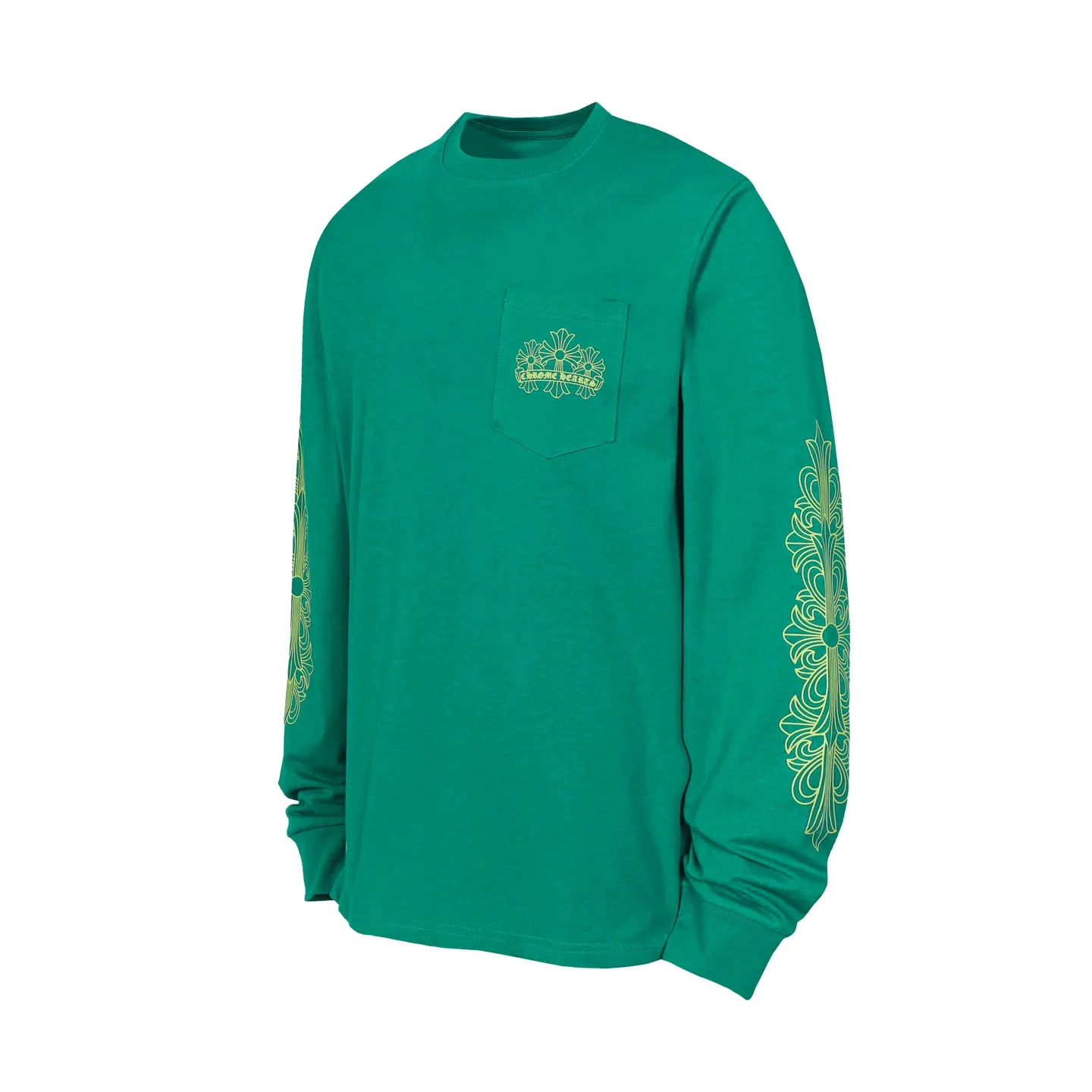Logo Print Long-Sleeve Pocket T-Shirt D10013485 — view 2
