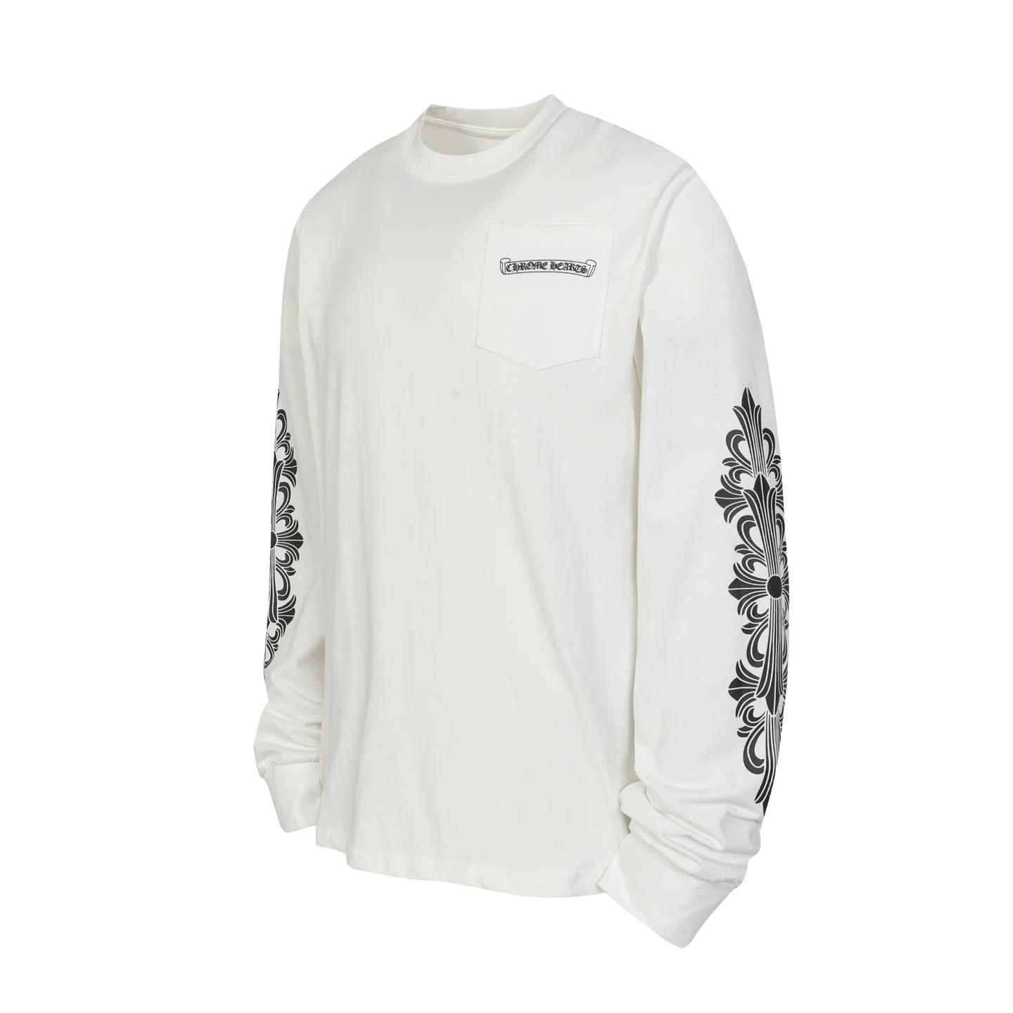 Logo-Print Cotton-Jersey Long-Sleeve T-Shirt D10013481 — view 2