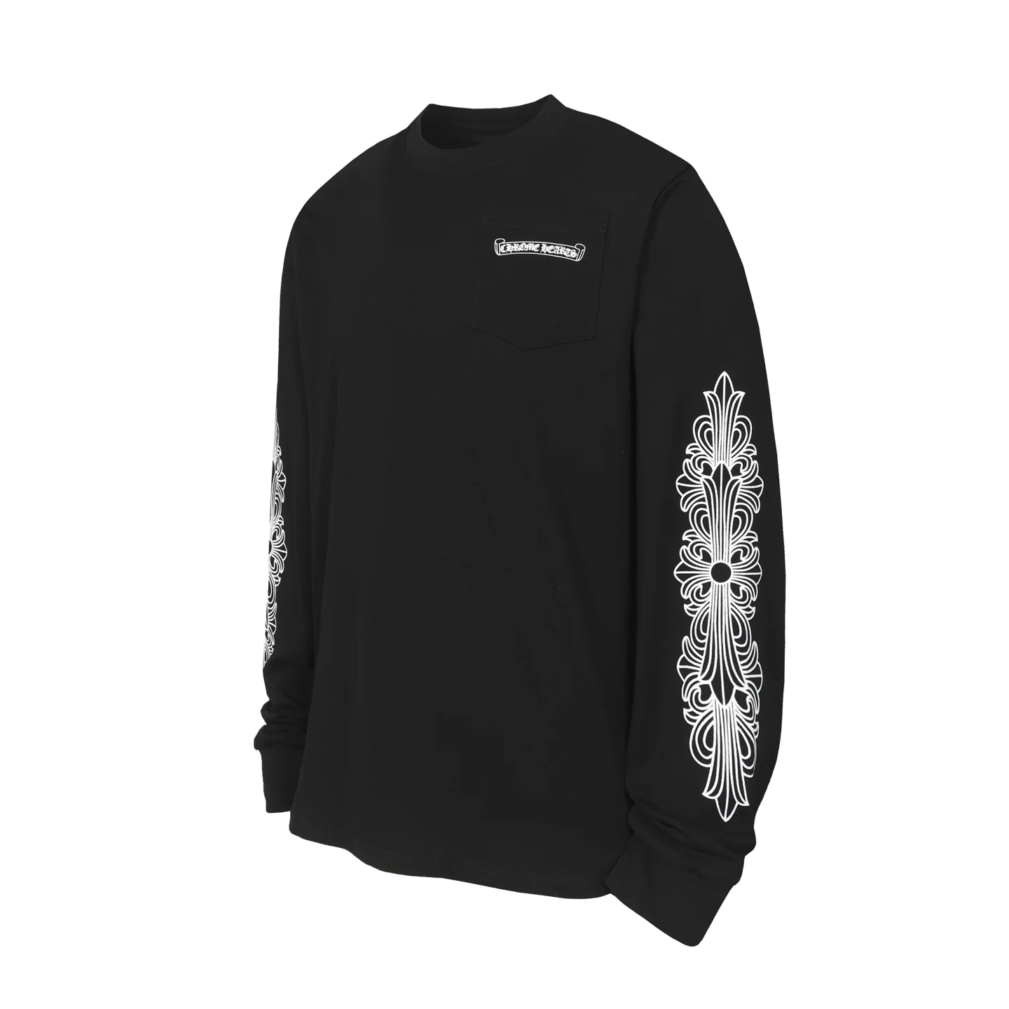 Logo-Print Cotton-Jersey Long-Sleeve T-Shirt D10013481 — view 4