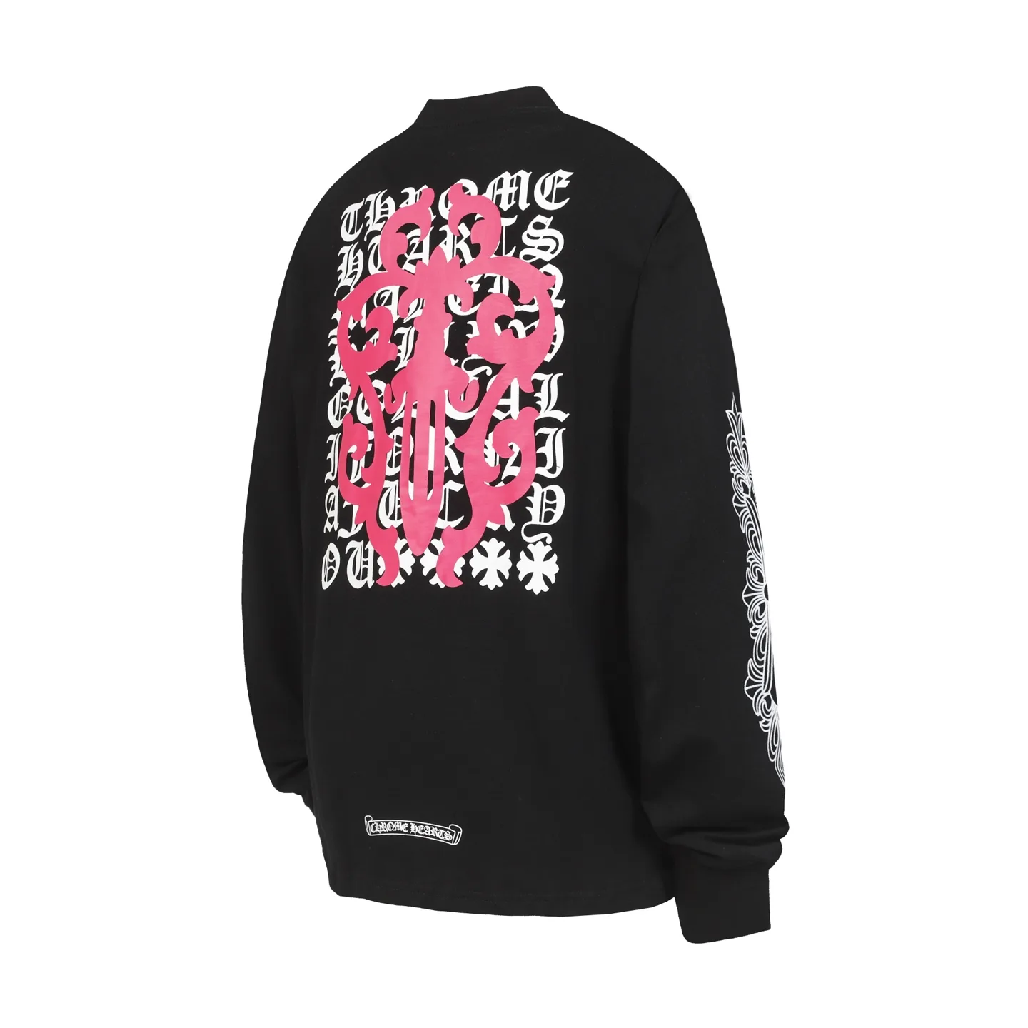 Logo-Print Cotton-Jersey Long-Sleeve T-Shirt D10013481 — view 5