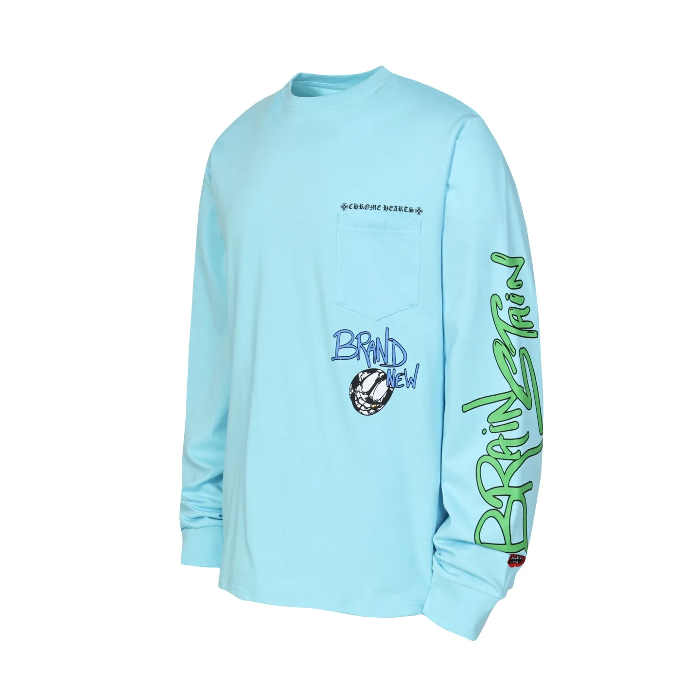 Chrome Hearts Graffiti Print Long-Sleeve T-Shirt D10013565 — view 2