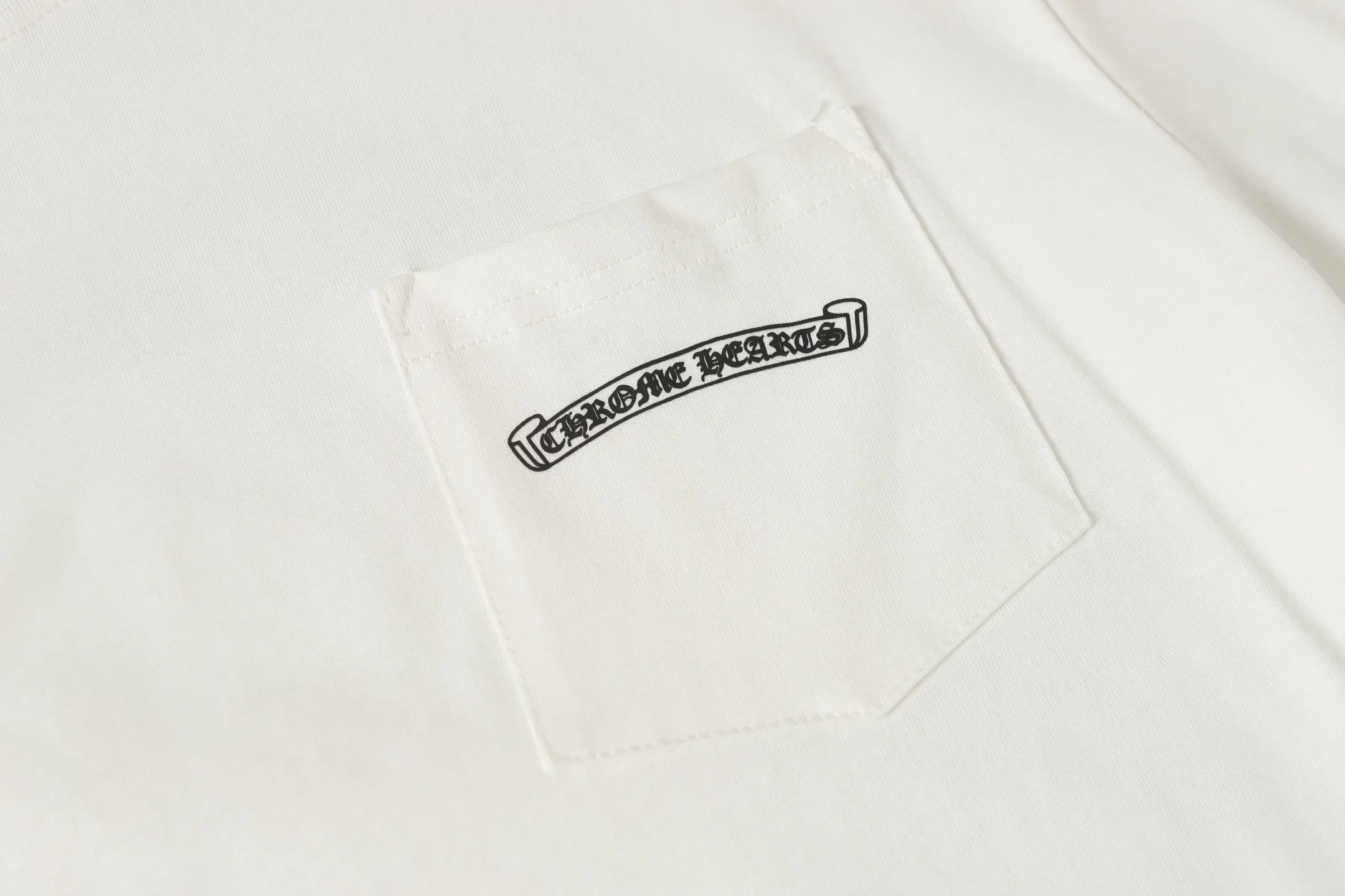 Logo Print Cotton Pocket T-Shirt D10013601 — view 4