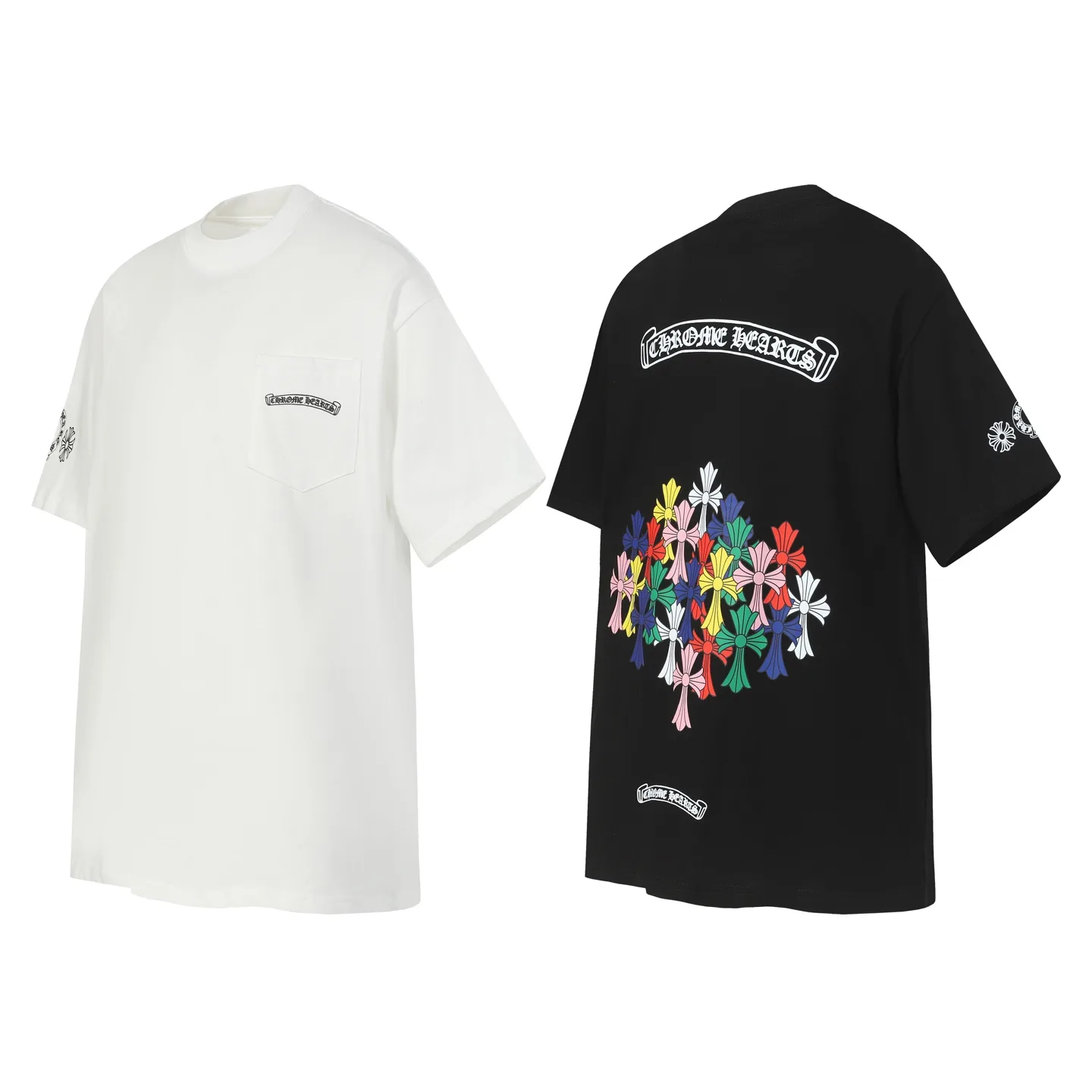 Multicolor Cross Logo Pocket T-Shirt D10013602