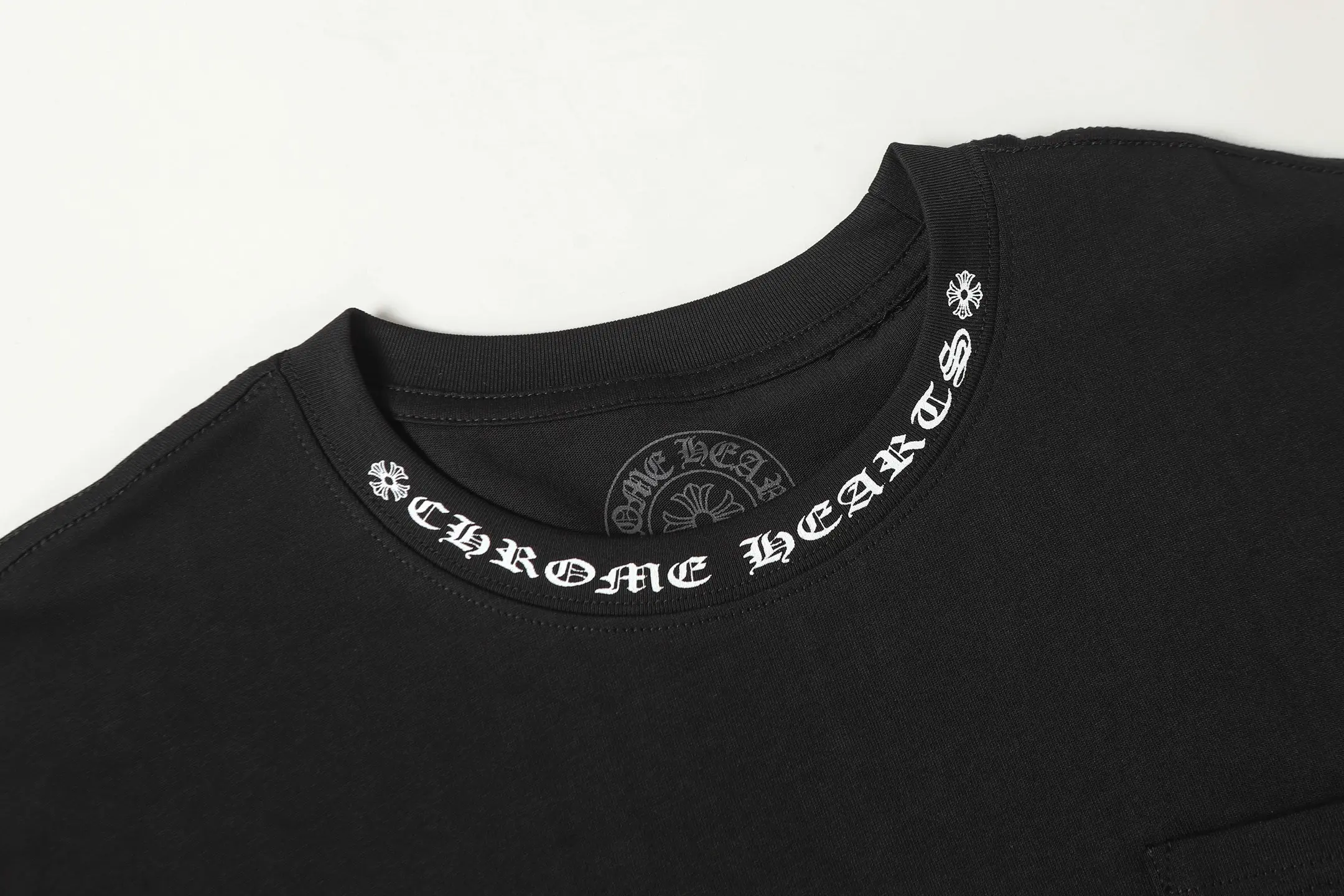 Logo-Print Cotton-Jersey Pocket T-Shirt D9513618 — view 3