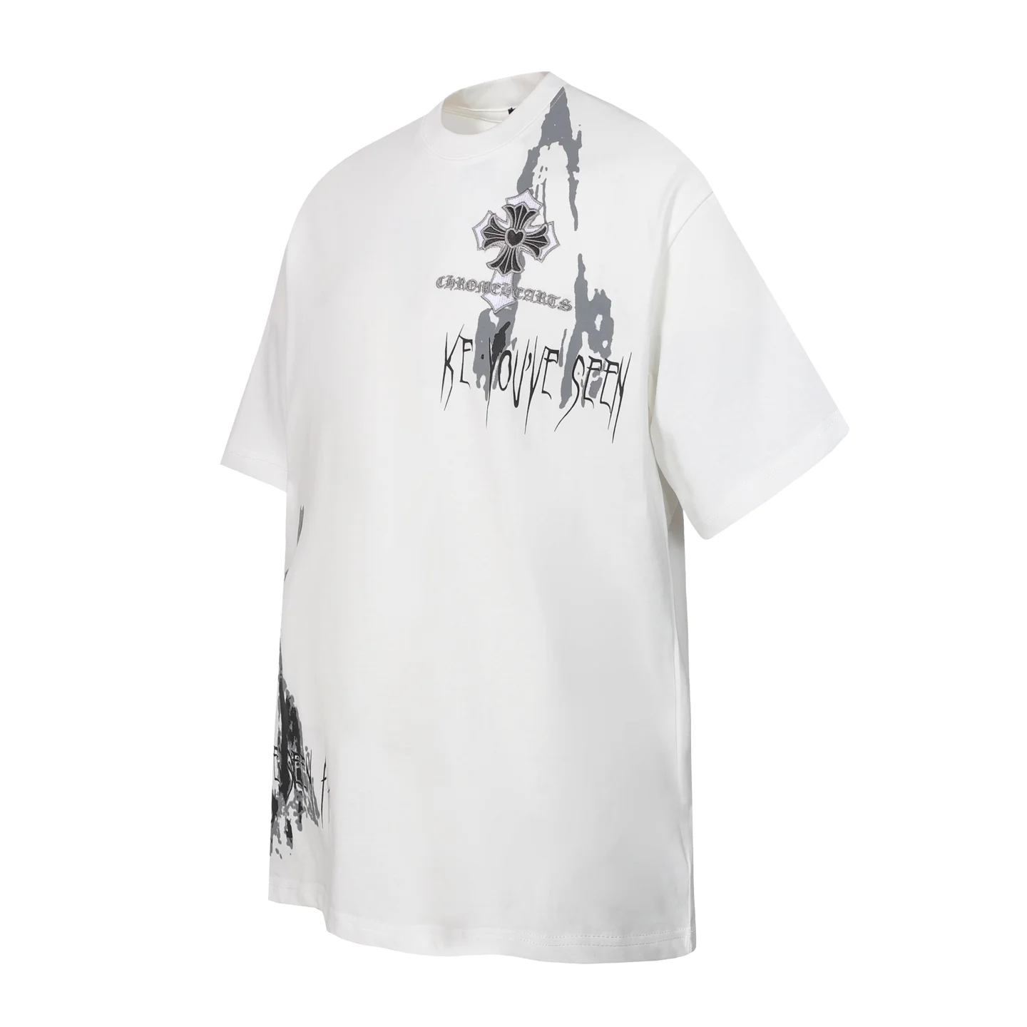 Chrome Hearts Cross Graphic Embroidered T-Shirt D11013691 — view 2