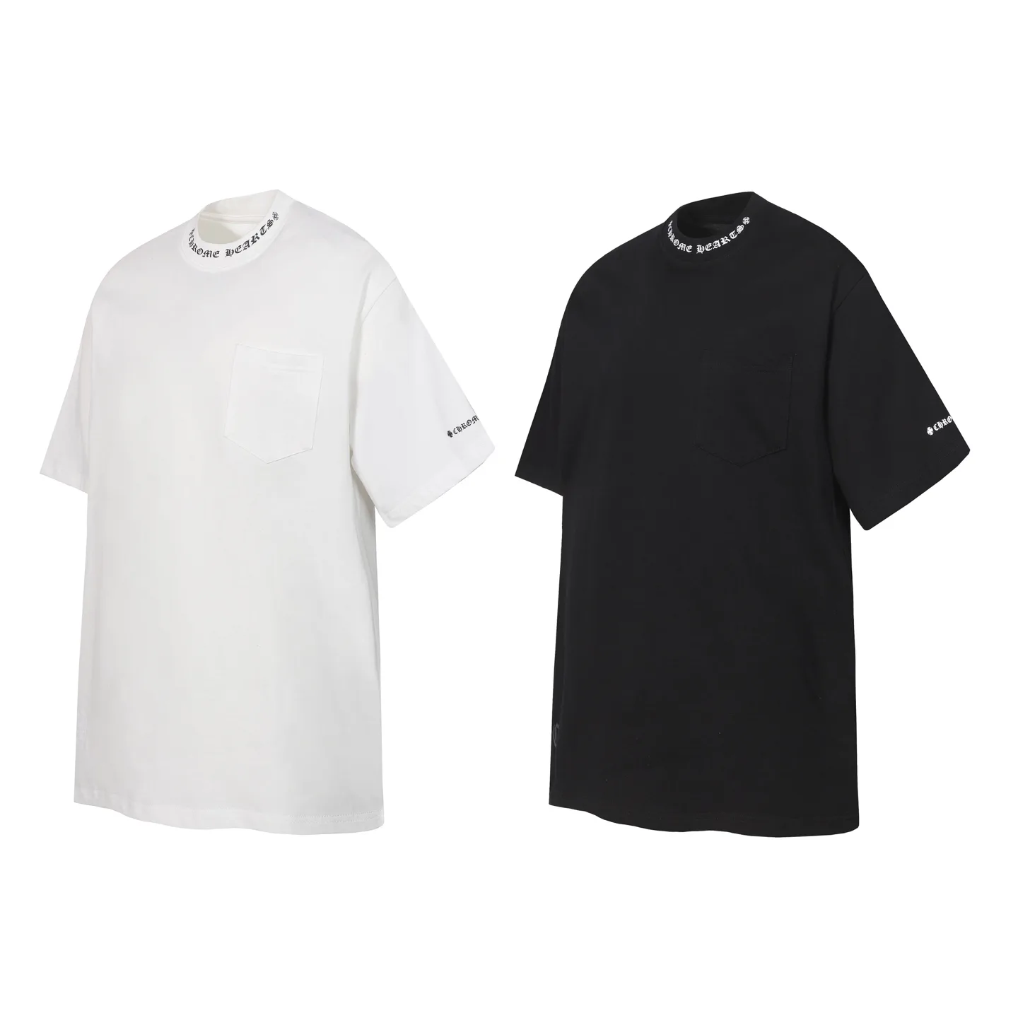 Logo-Embroidered Cotton Pocket T-Shirt D9513617