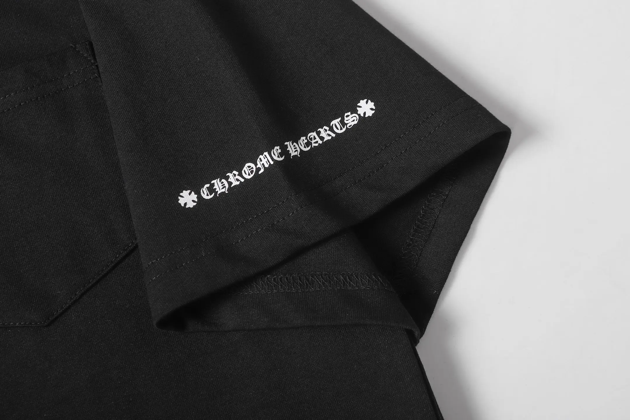 Logo-Embroidered Mock-Neck Cotton T-Shirt D9513616 — view 7