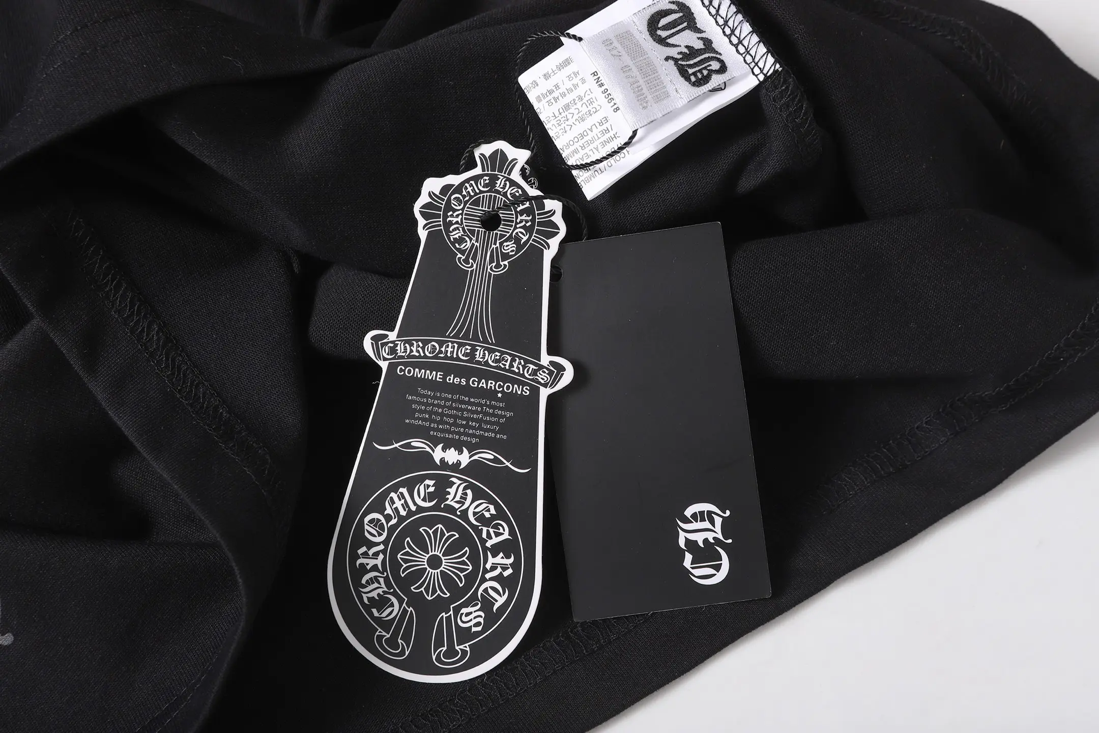 Logo-Embroidered Mock-Neck Cotton T-Shirt D9513616 — view 10