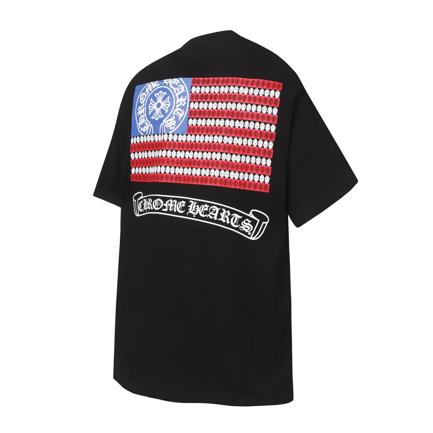 American Flag Horseshoe Logo T-Shirt D9513698 — view 3