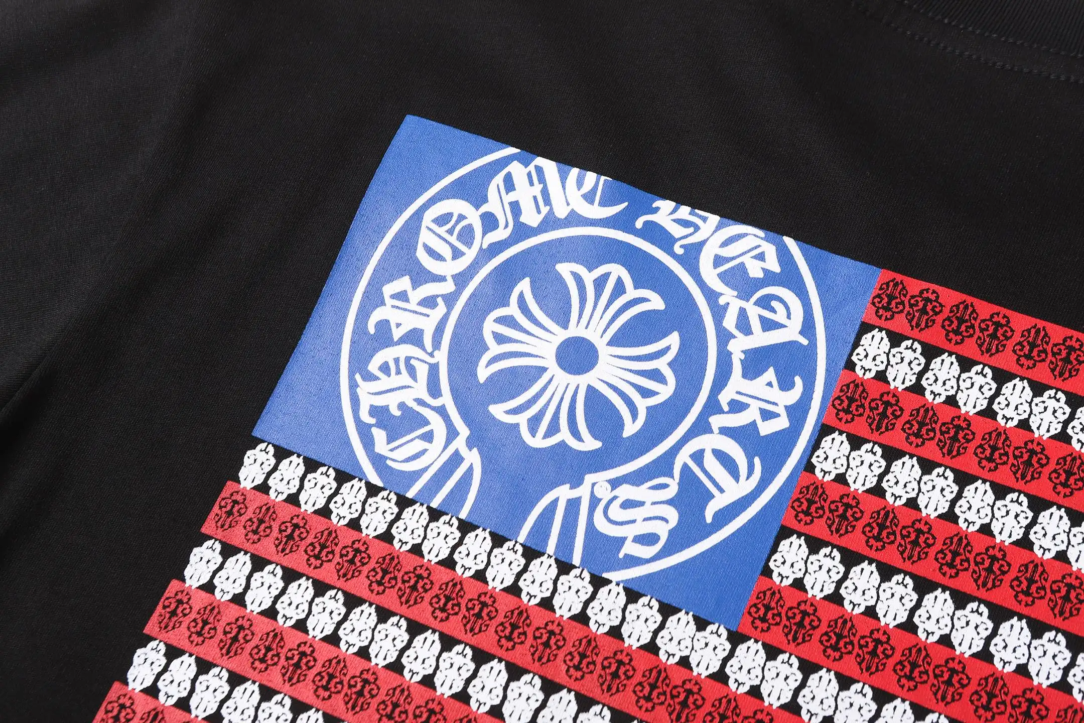 American Flag Horseshoe Logo T-Shirt D9513698 — view 9